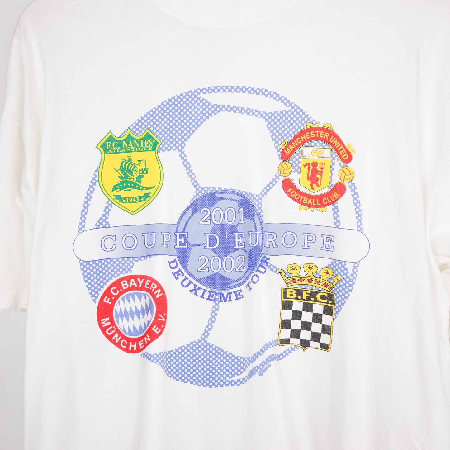 2001/02 European Cup Tee - Size XL