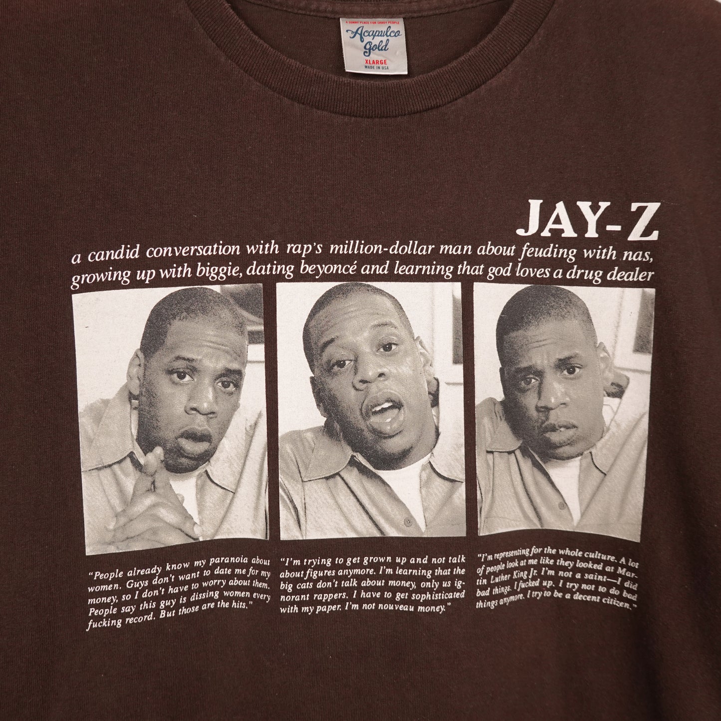 Vintage Jay-Z Tee - Size XL