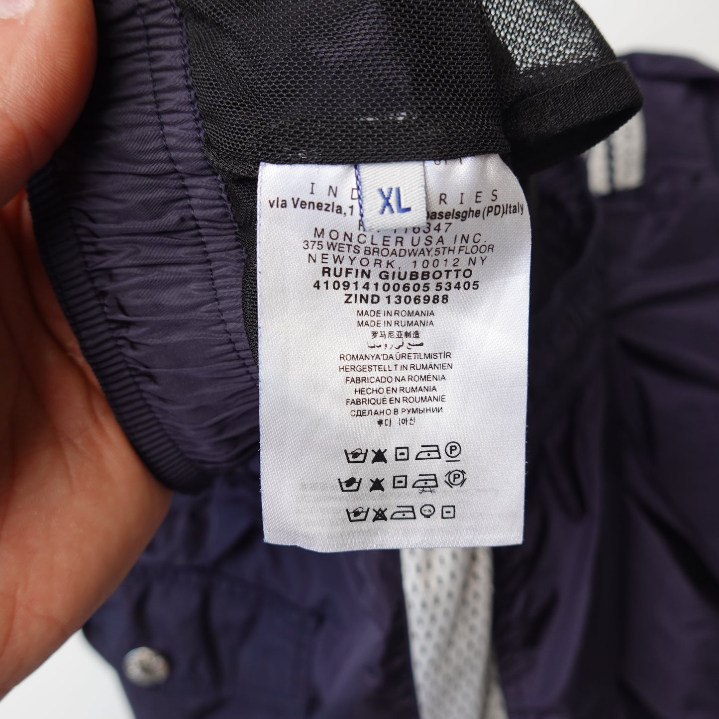 Moncler Navy Trunks - Size XL