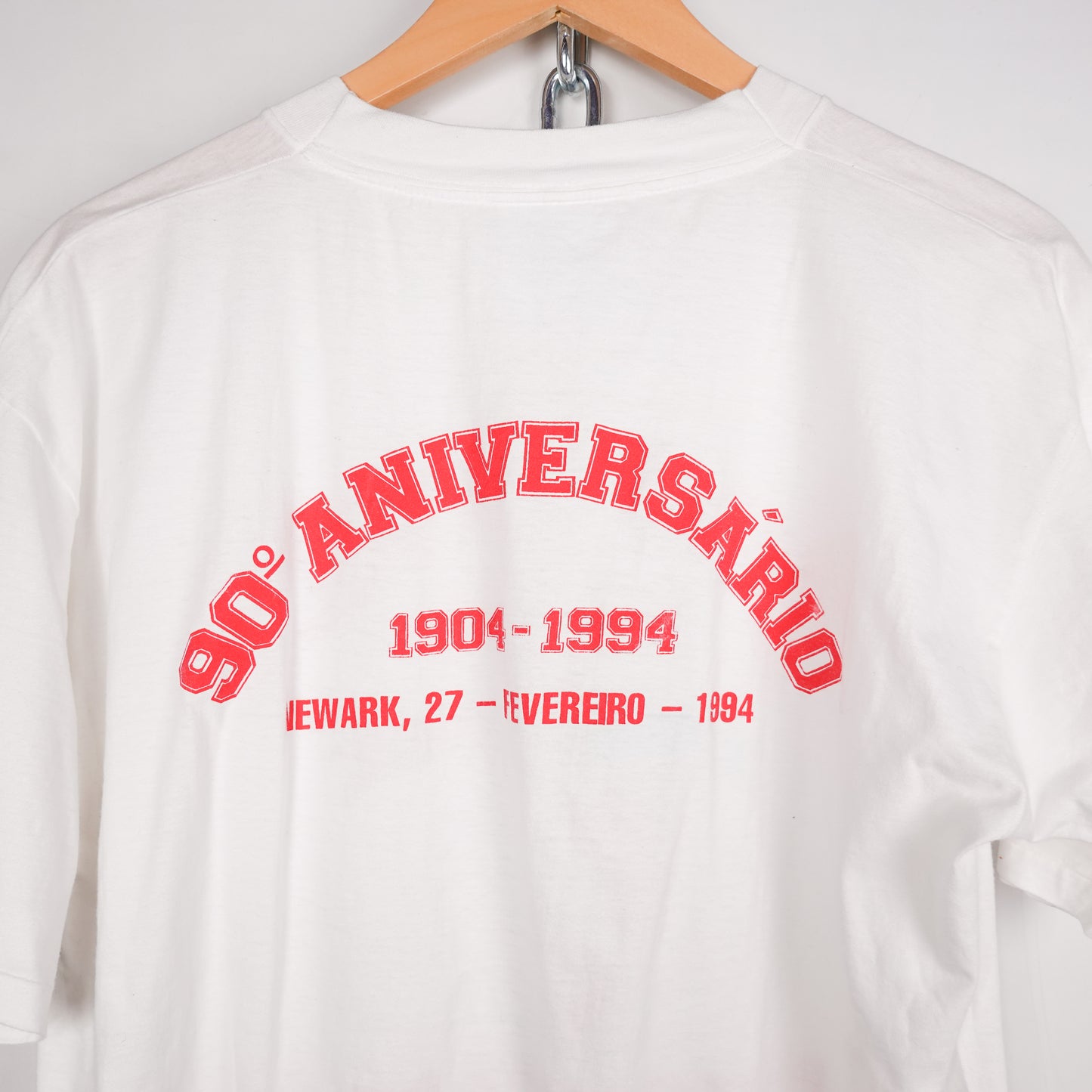 Vintage 90th Anni. S.L. Benfica Tee - Size L