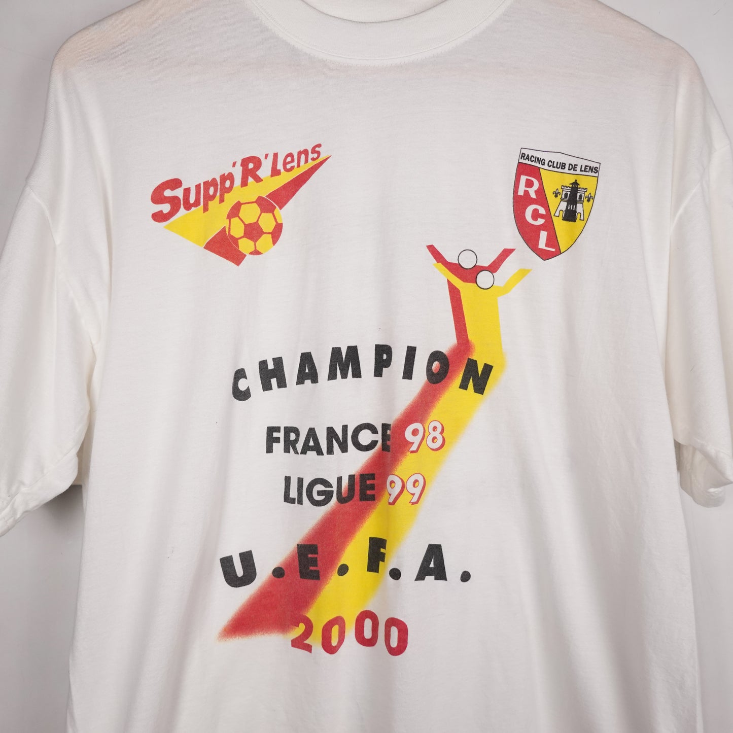 2000 Racing Club De Lens France League Winner Tee - Size XL
