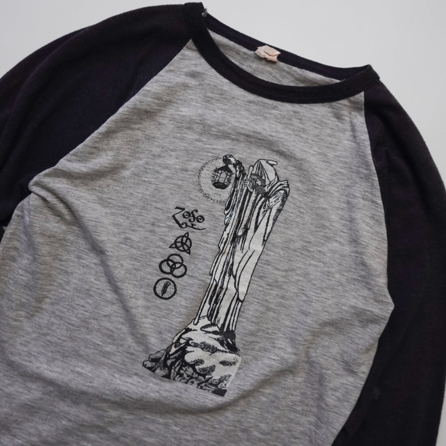 Vintage Led Zeppelin Bootleg Raglan - Size S