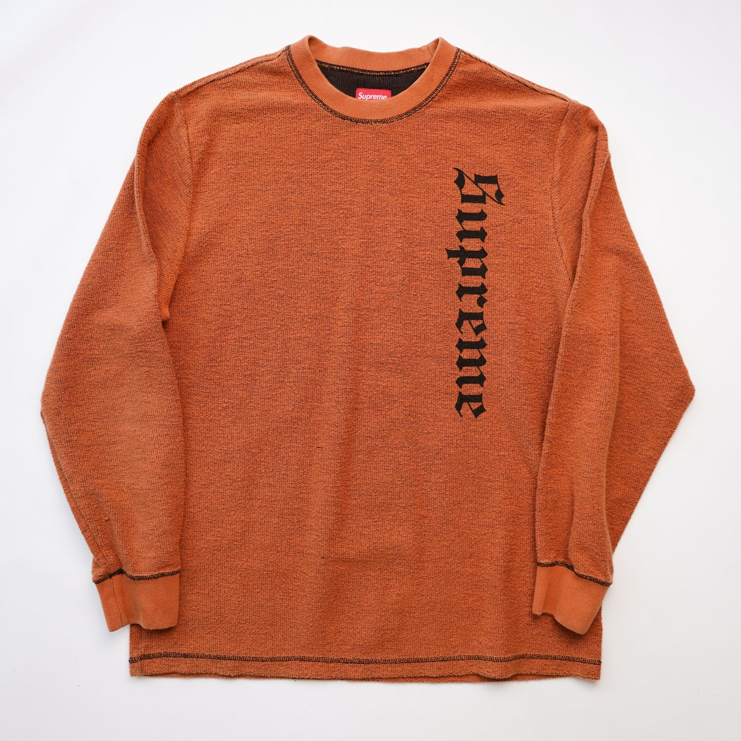Supreme Orange Crewneck - Size L