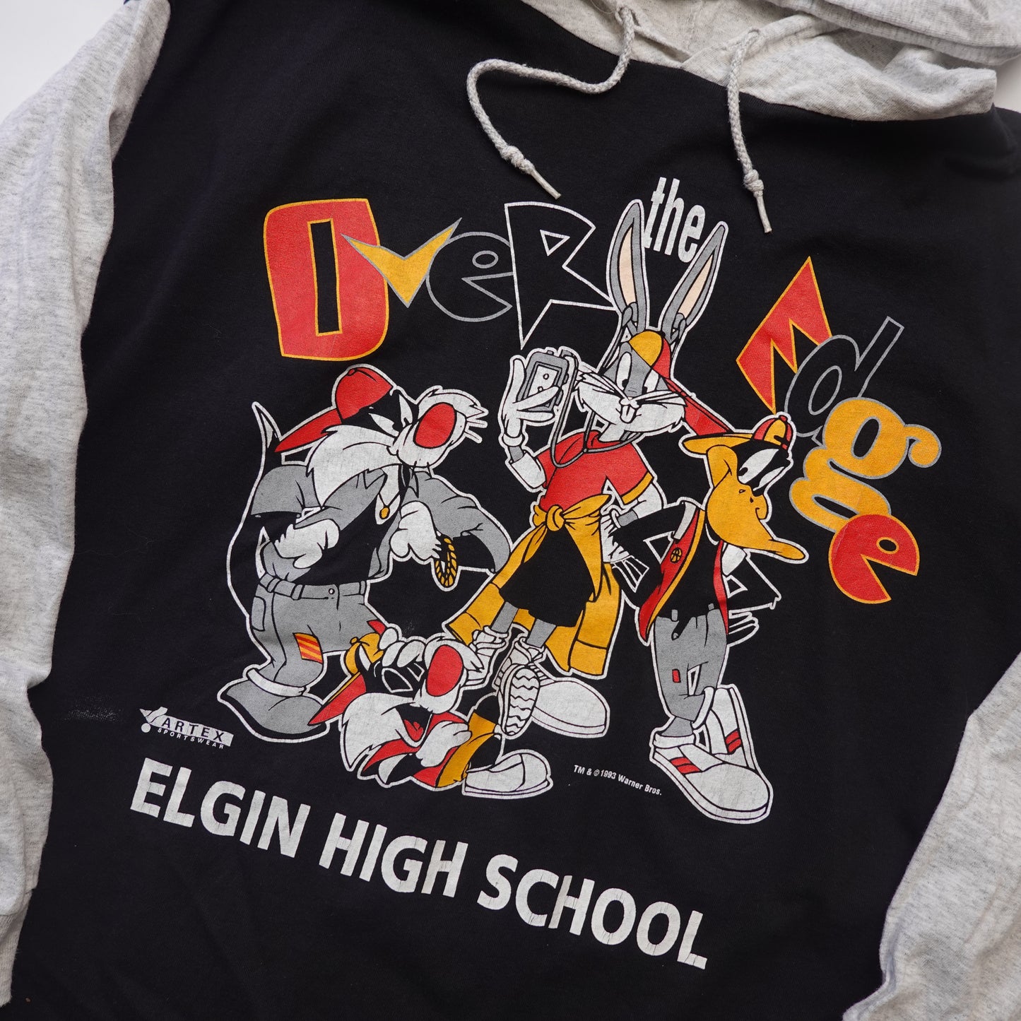 1993 Looney Toons Light Hoodie - Size L