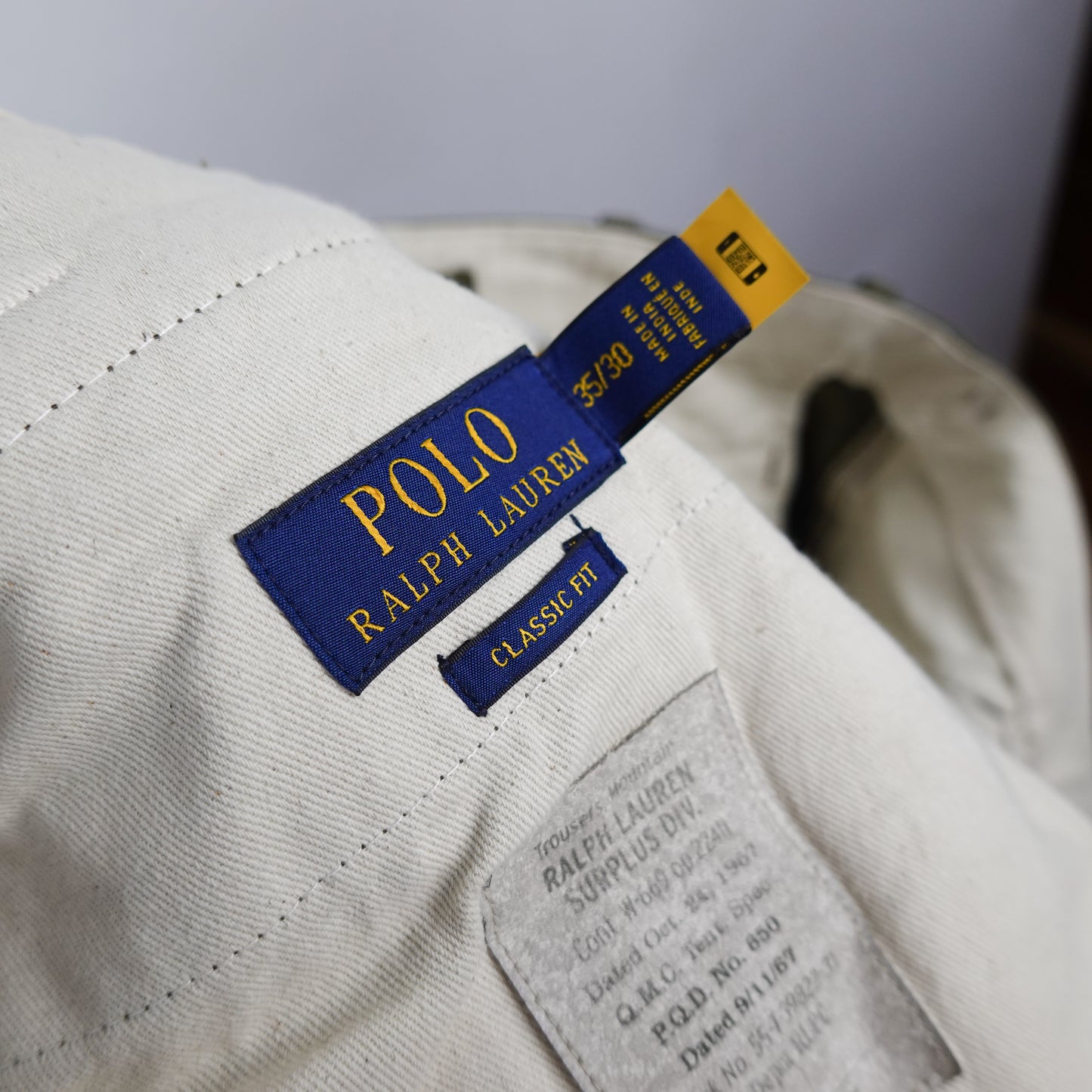 Polo RL Cargo Pant GREEN - Size 35