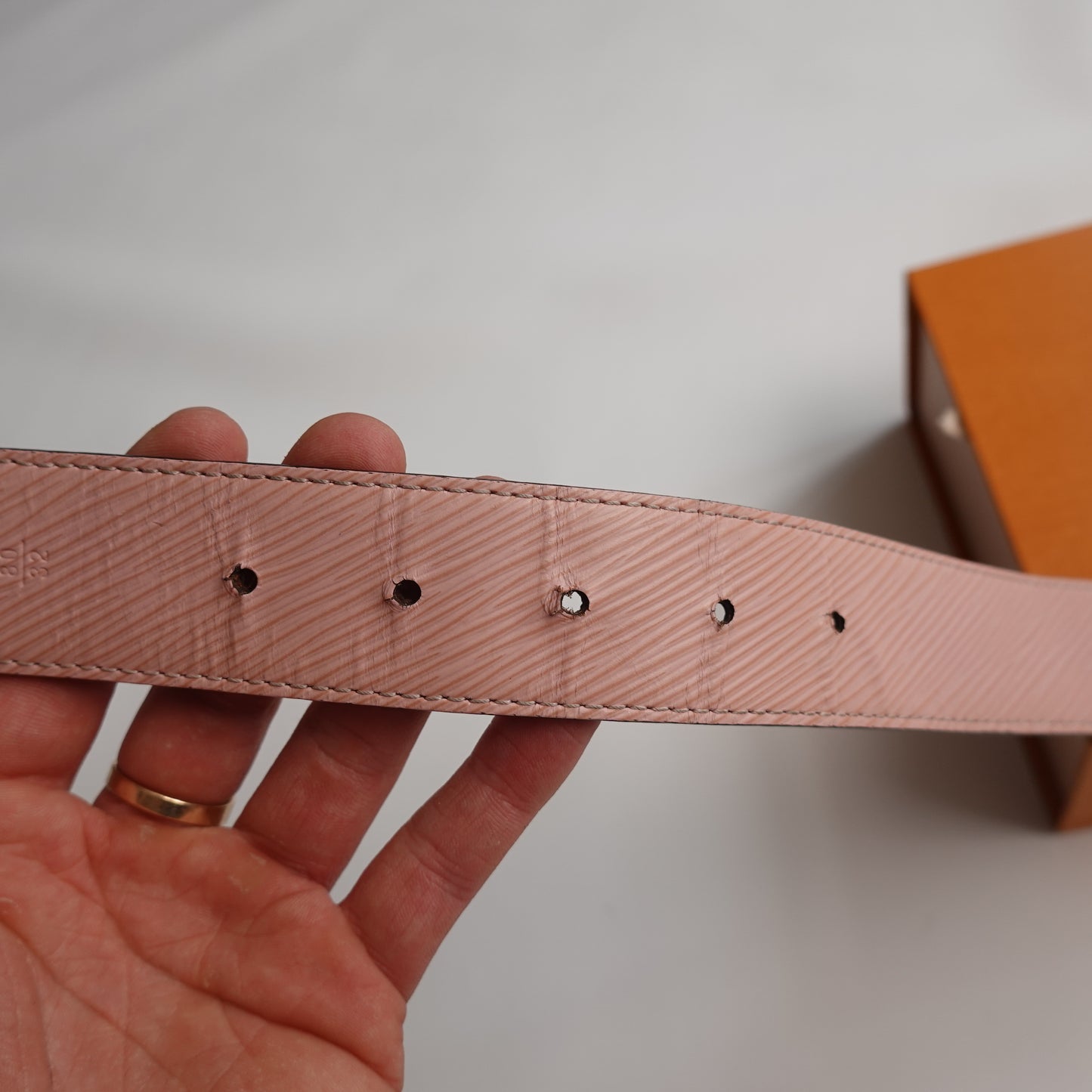Louis Vuitton Monogram Reversible Women's Belt - Size 80cm