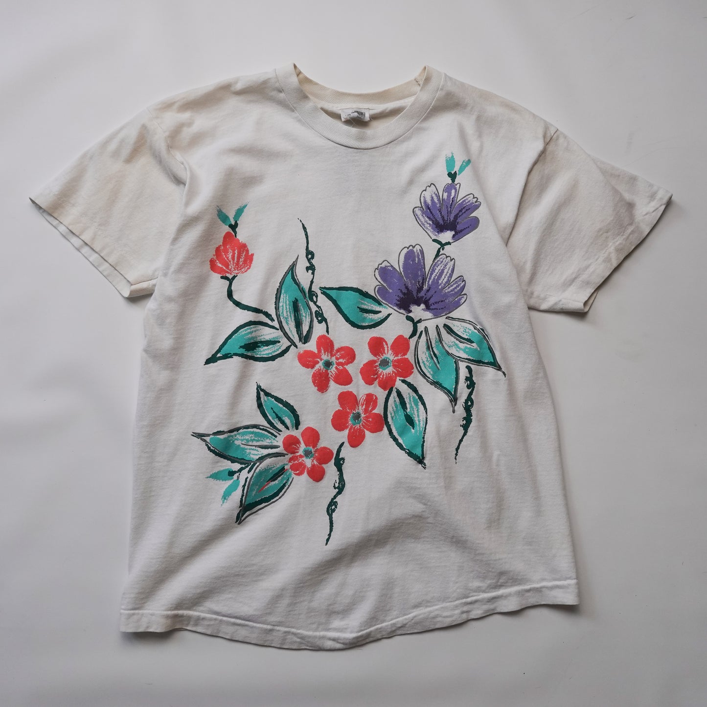 Vintage Flower Tee - Size L