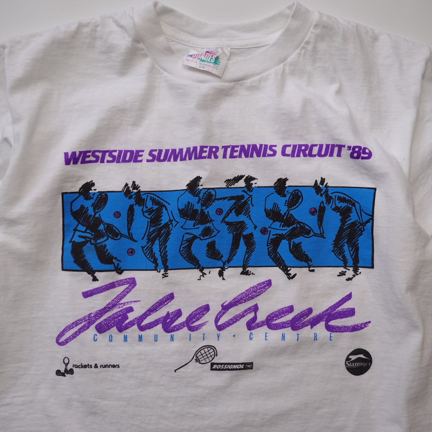 1989 Tennis Tee - Size L