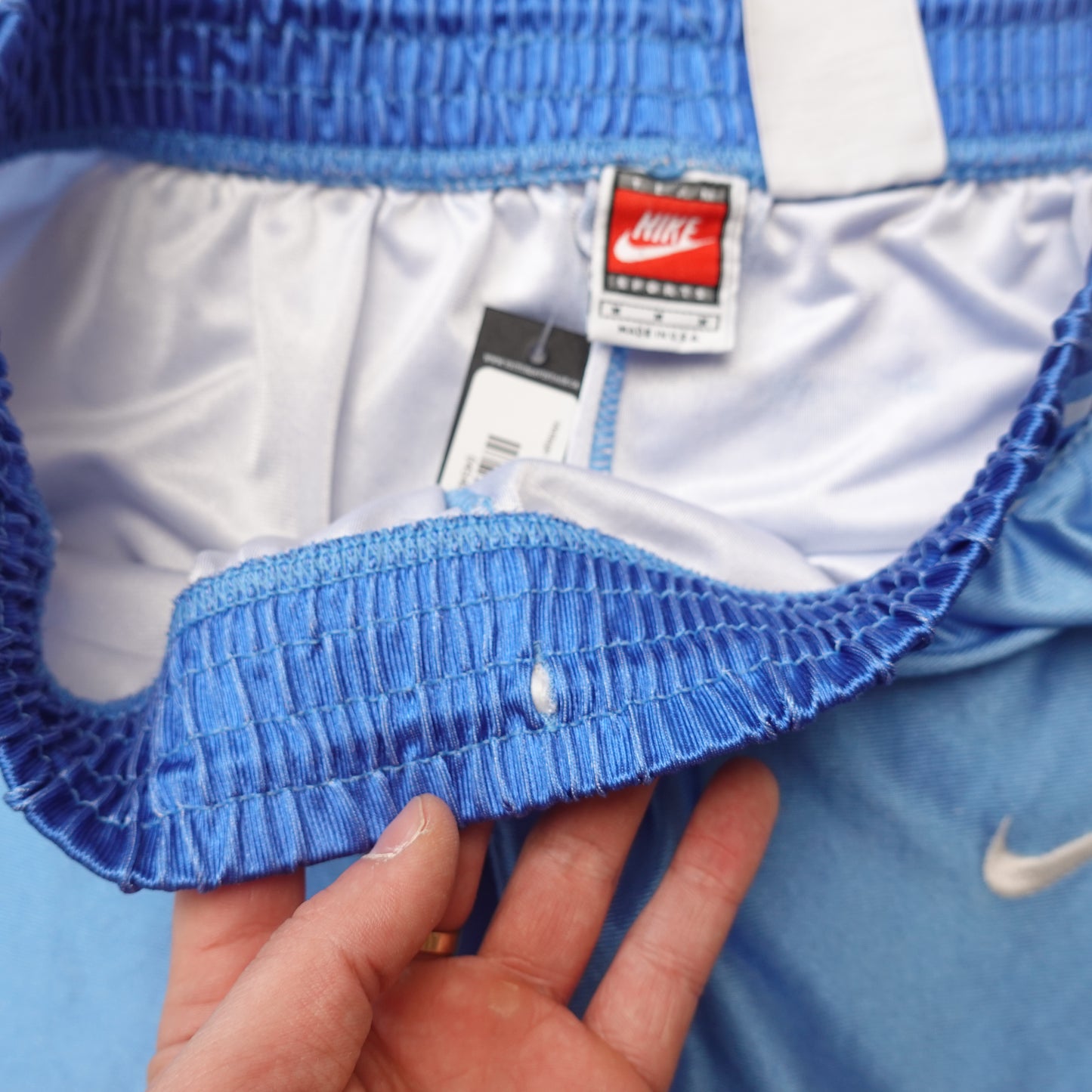 Vintage Nike Blue Basketball - Size M