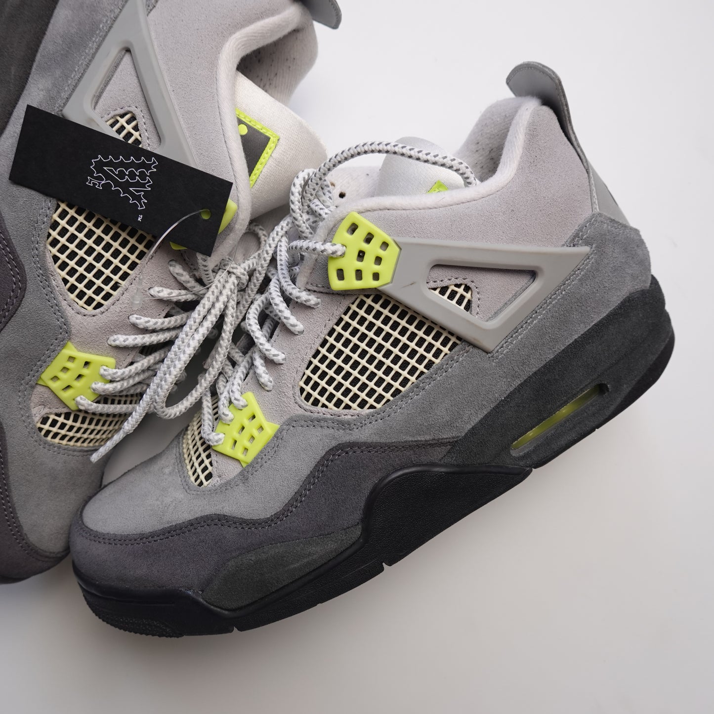 Jordan 4 Neon - Size 10.5