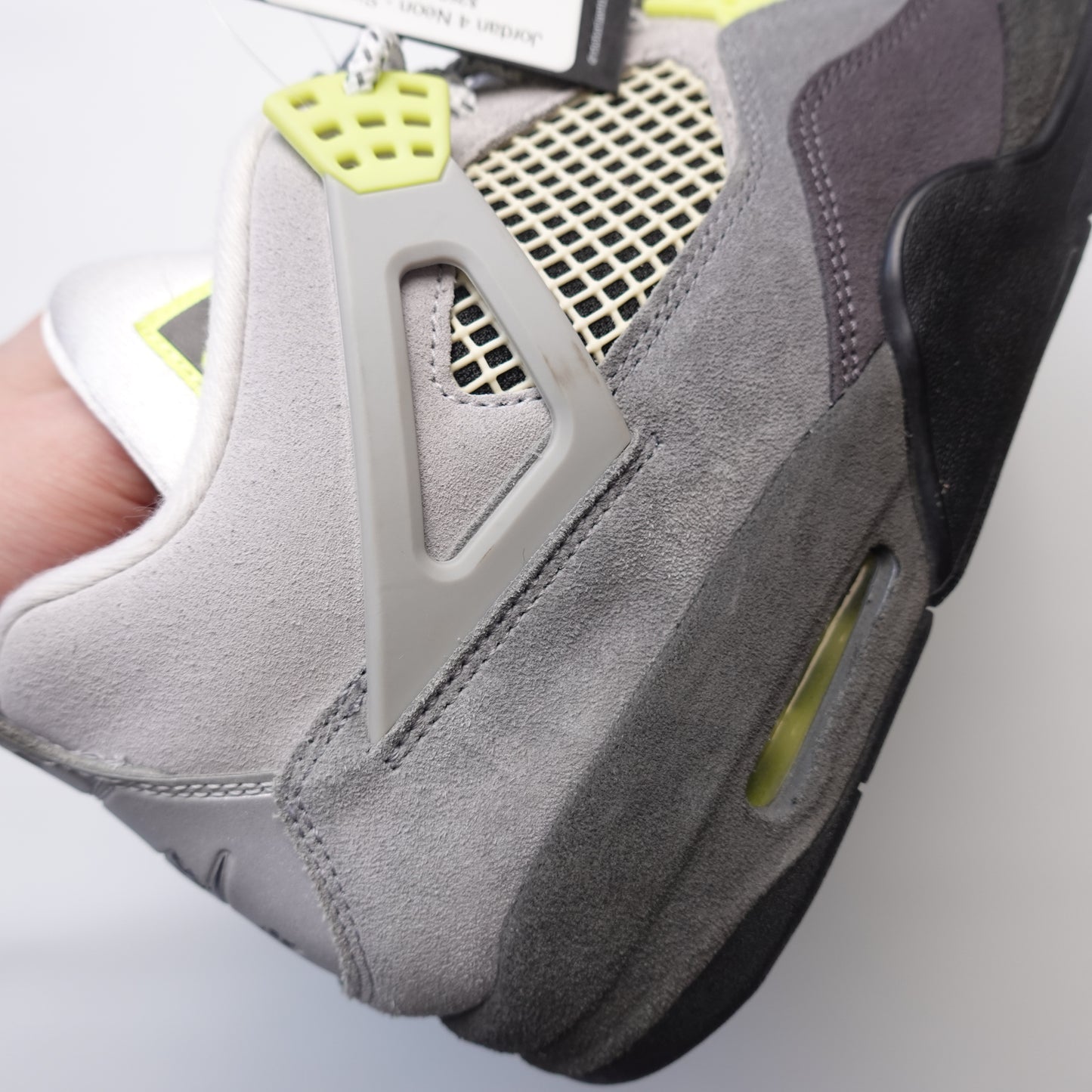 Jordan 4 Neon - Size 10.5