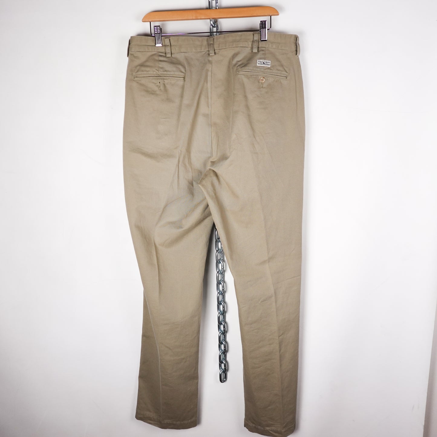 Vintage Polo Pleated Khakis - Size 32