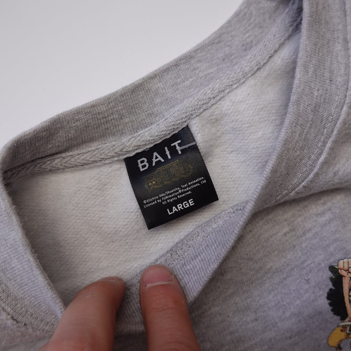 BAIT x One Piece Crewneck - Size L