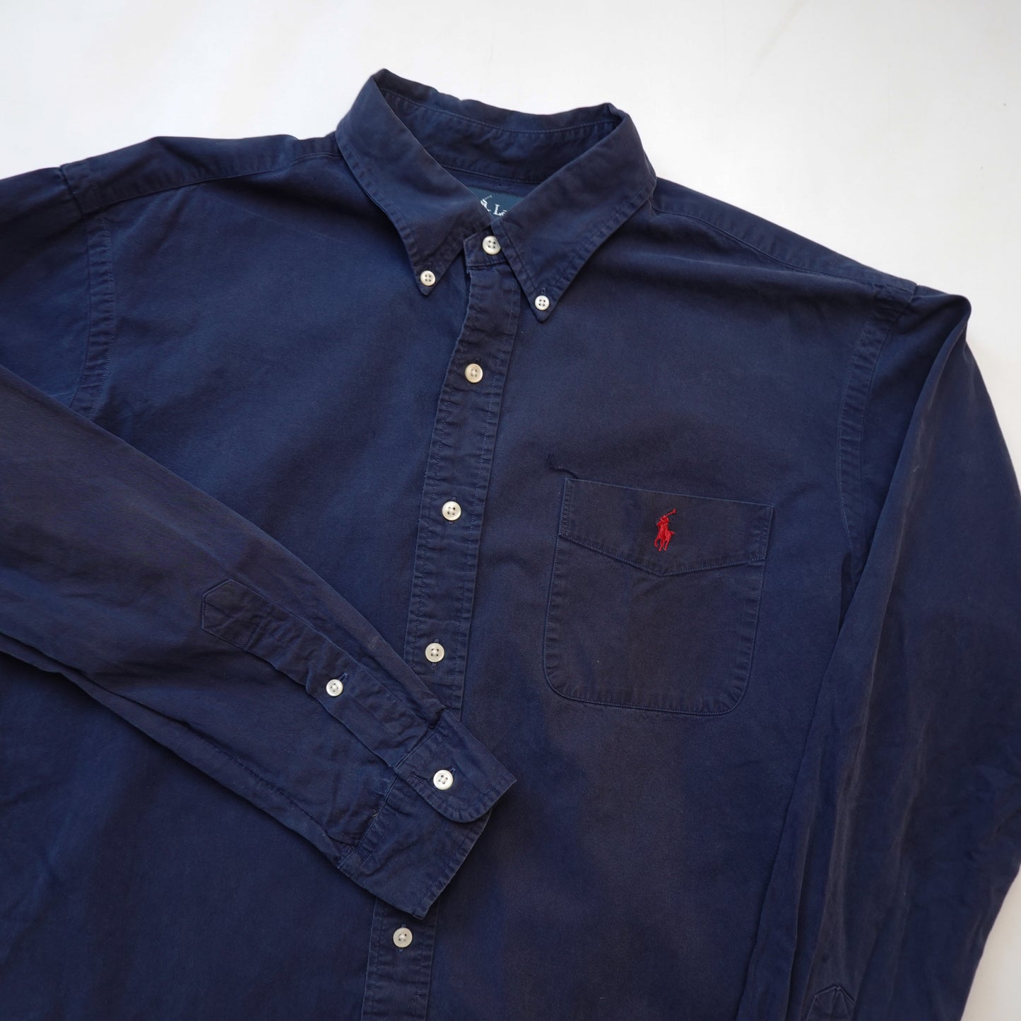 Polo RL Button Up NAVY - Size L