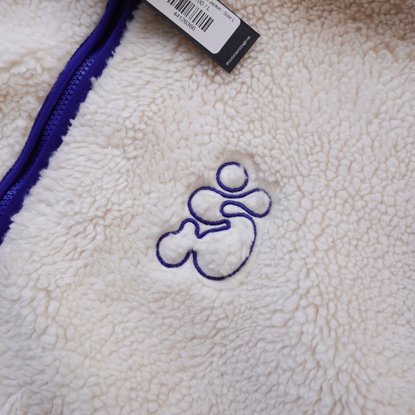 Osh FC White Fleece Jacket - Size L