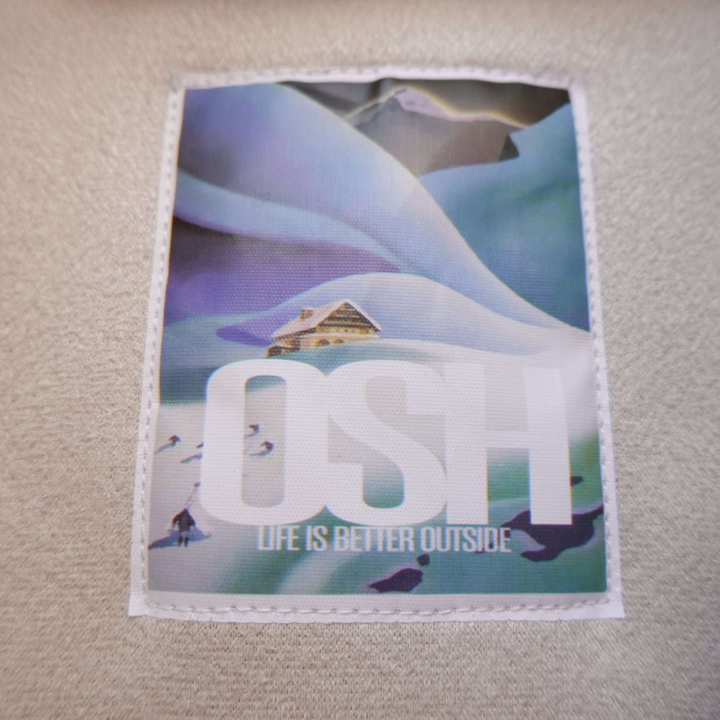 Osh FC White Fleece Jacket - Size L