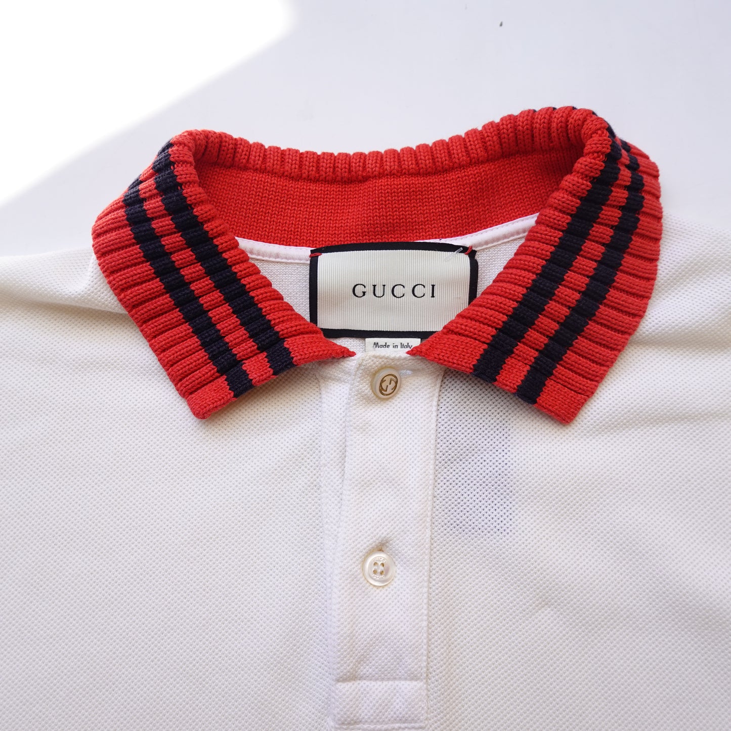 Gucci Polo Knit Collar - Fits L/XL