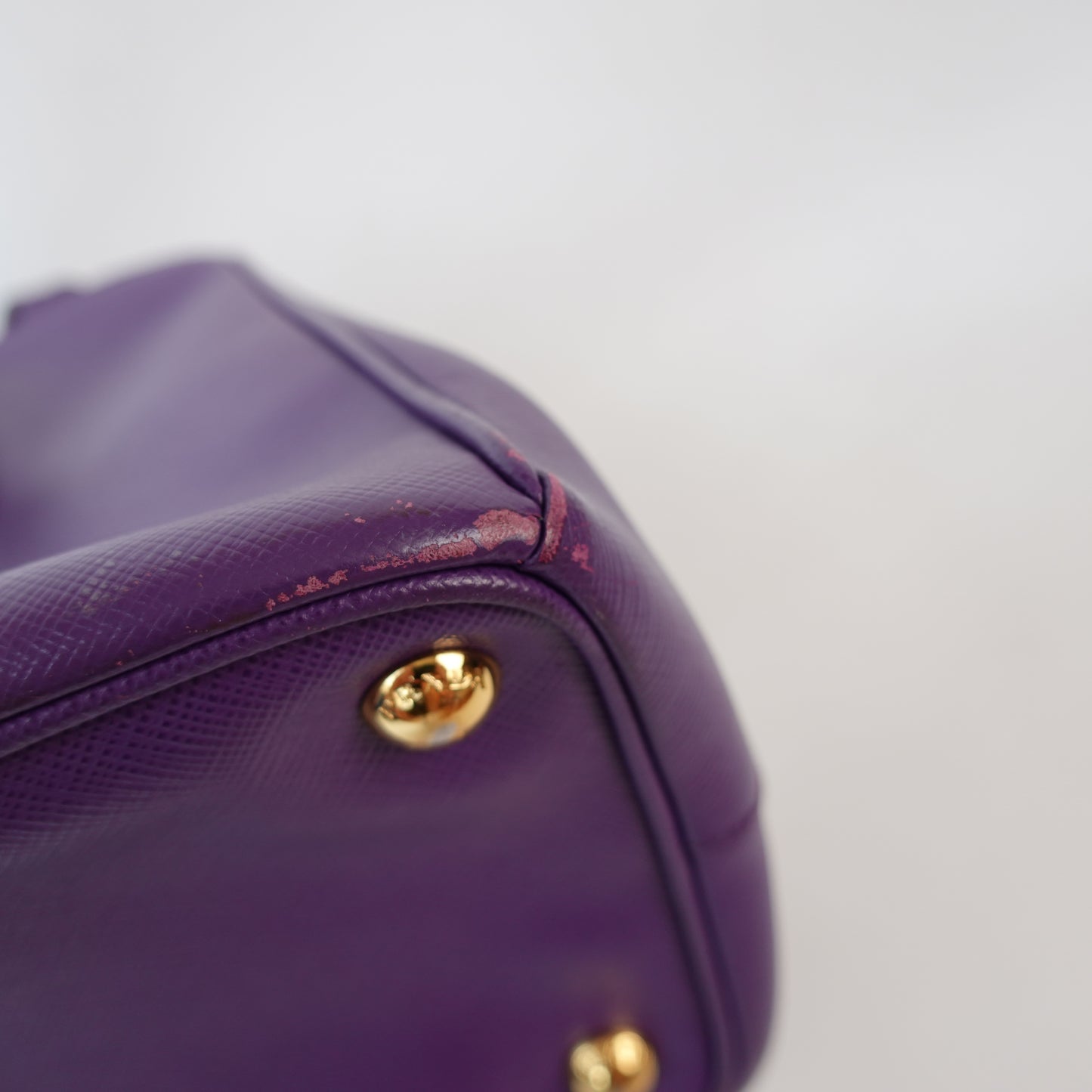 Prada Saffiano Galleria Double Zip Tote Bag