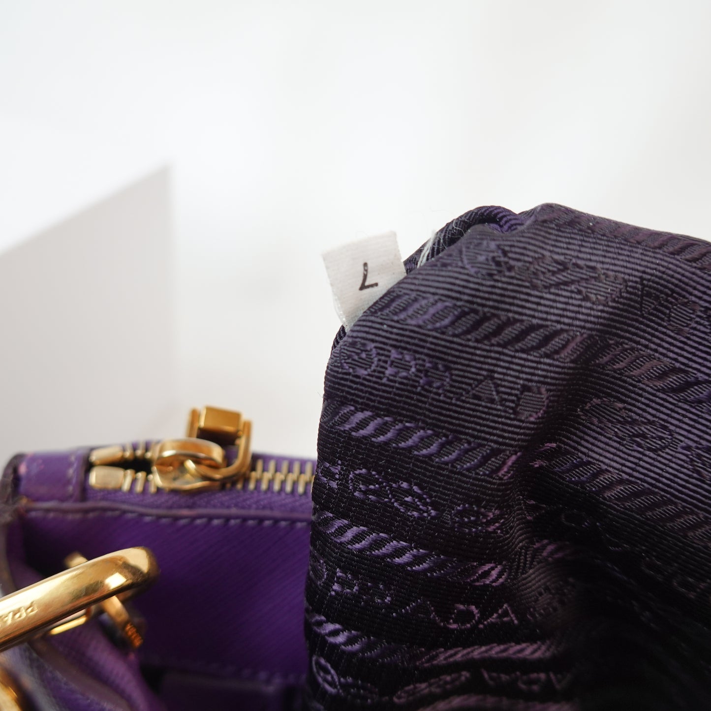Prada Saffiano Galleria Double Zip Tote Bag