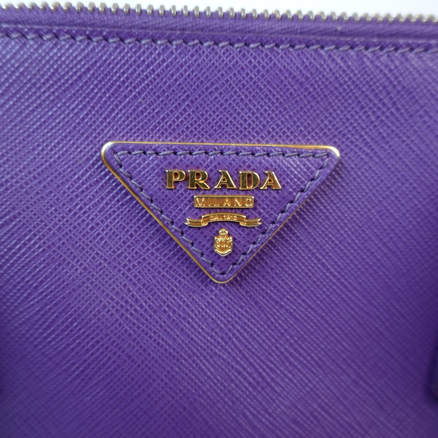 Prada Saffiano Galleria Double Zip Tote Bag