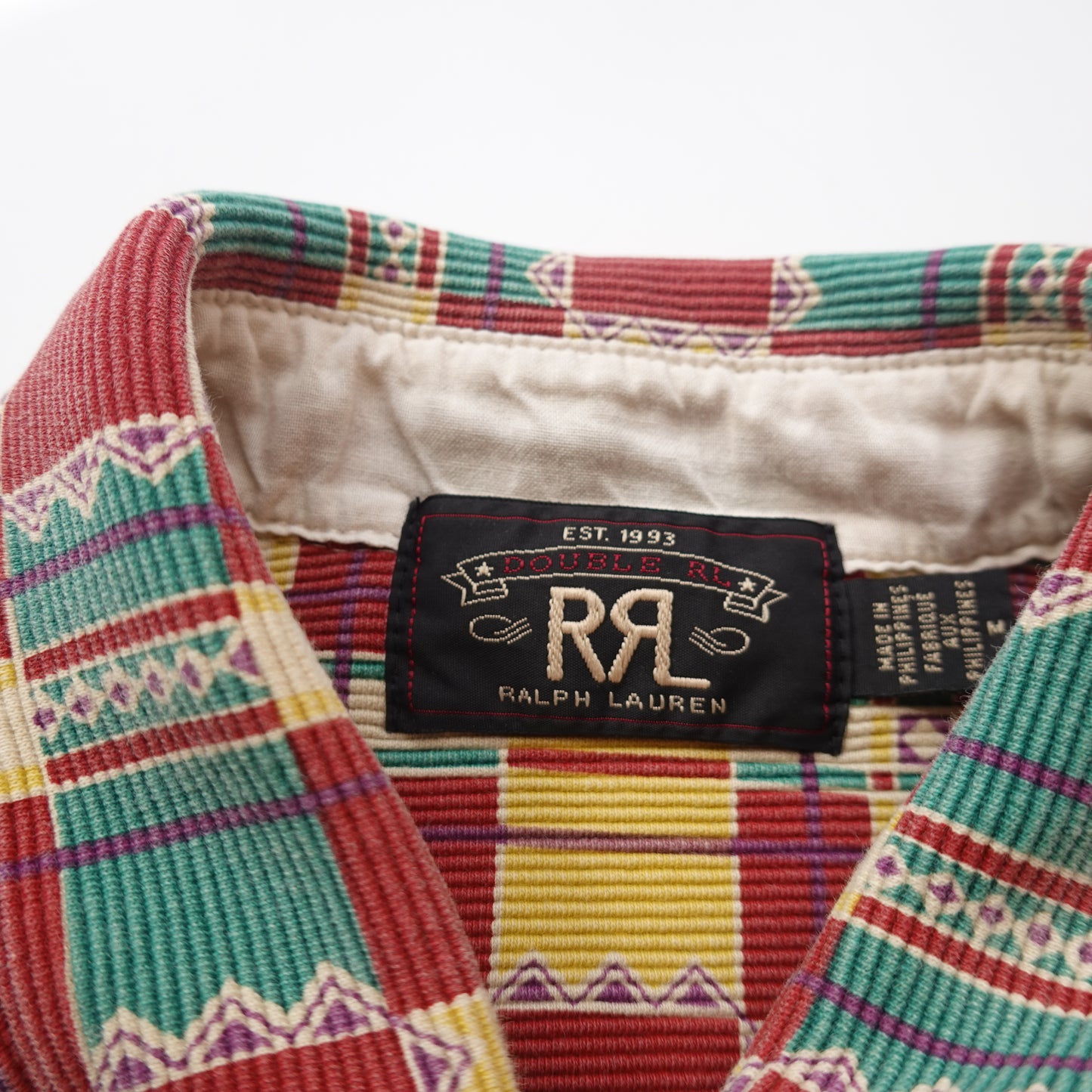 Ralph Lauren RRL Aztec Work Shirt - Size M