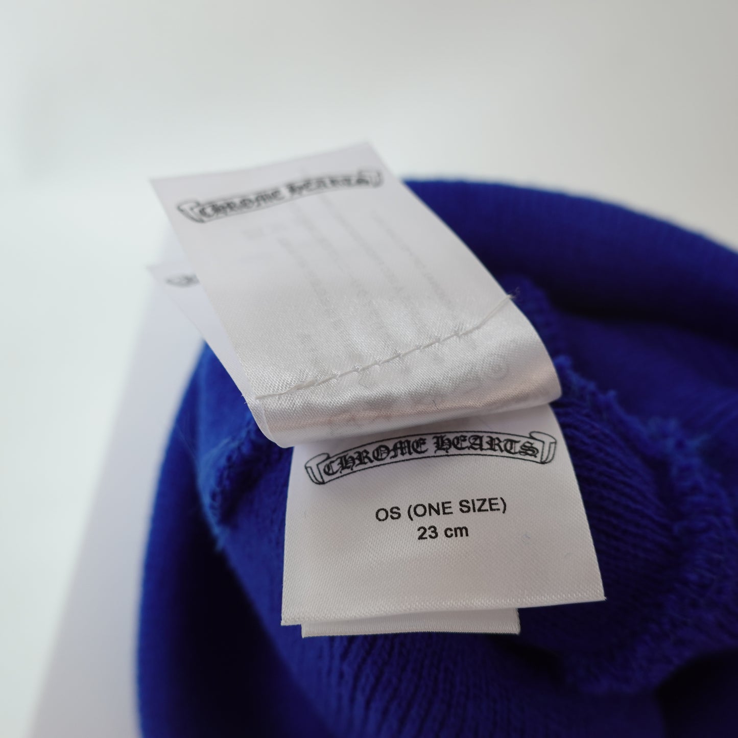 Chrome Hearts Triple Cross Beanie - Blue