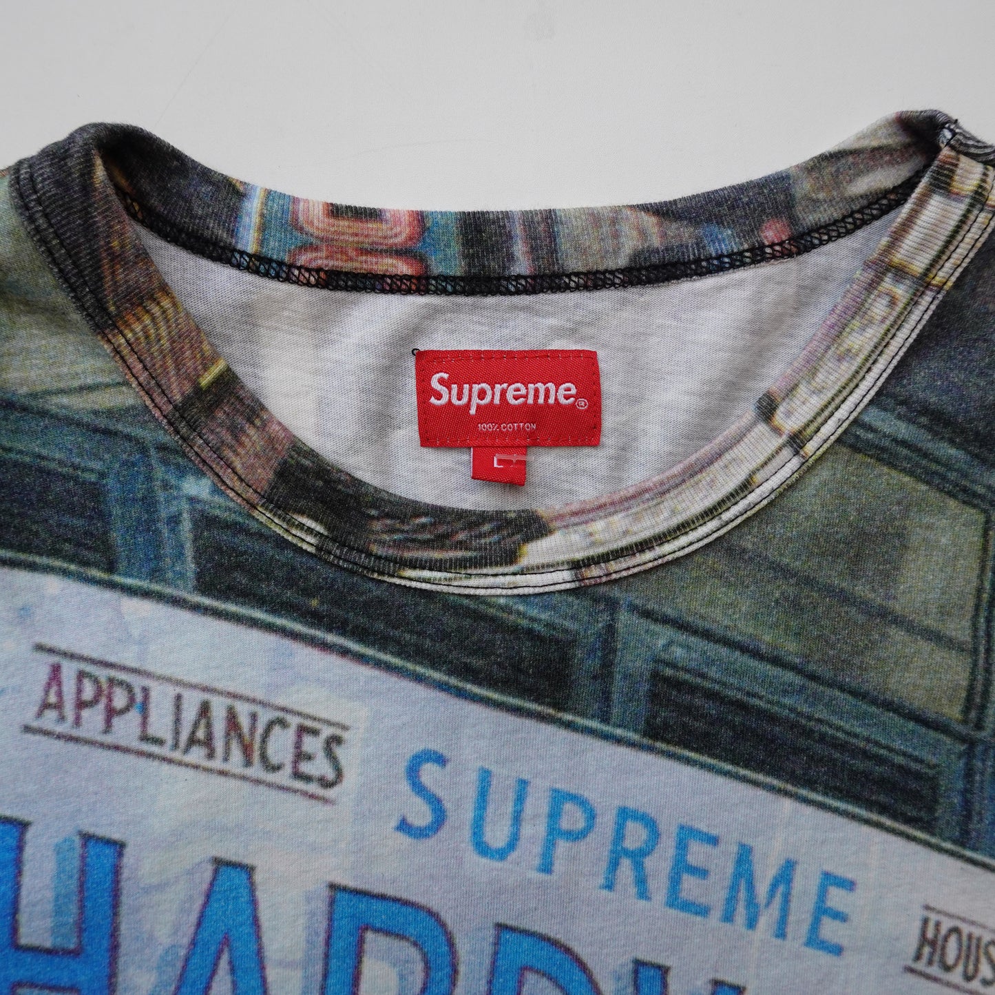 Supreme Hardware AOP Tee - Size L