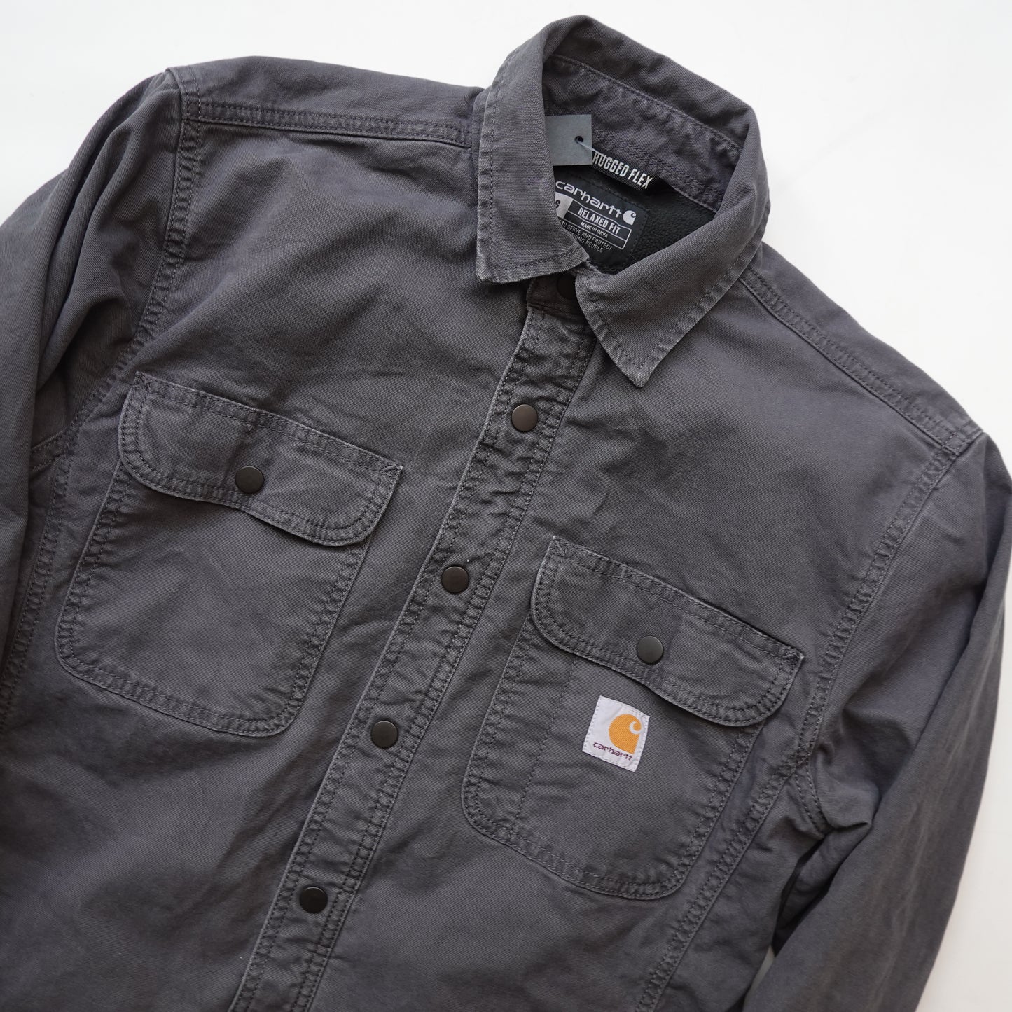 Carhartt Heavy Fleece Lined Button up - Size S