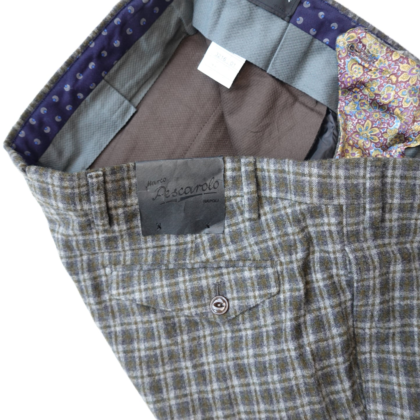 Marco Napoli Wool Trousers - Size 32