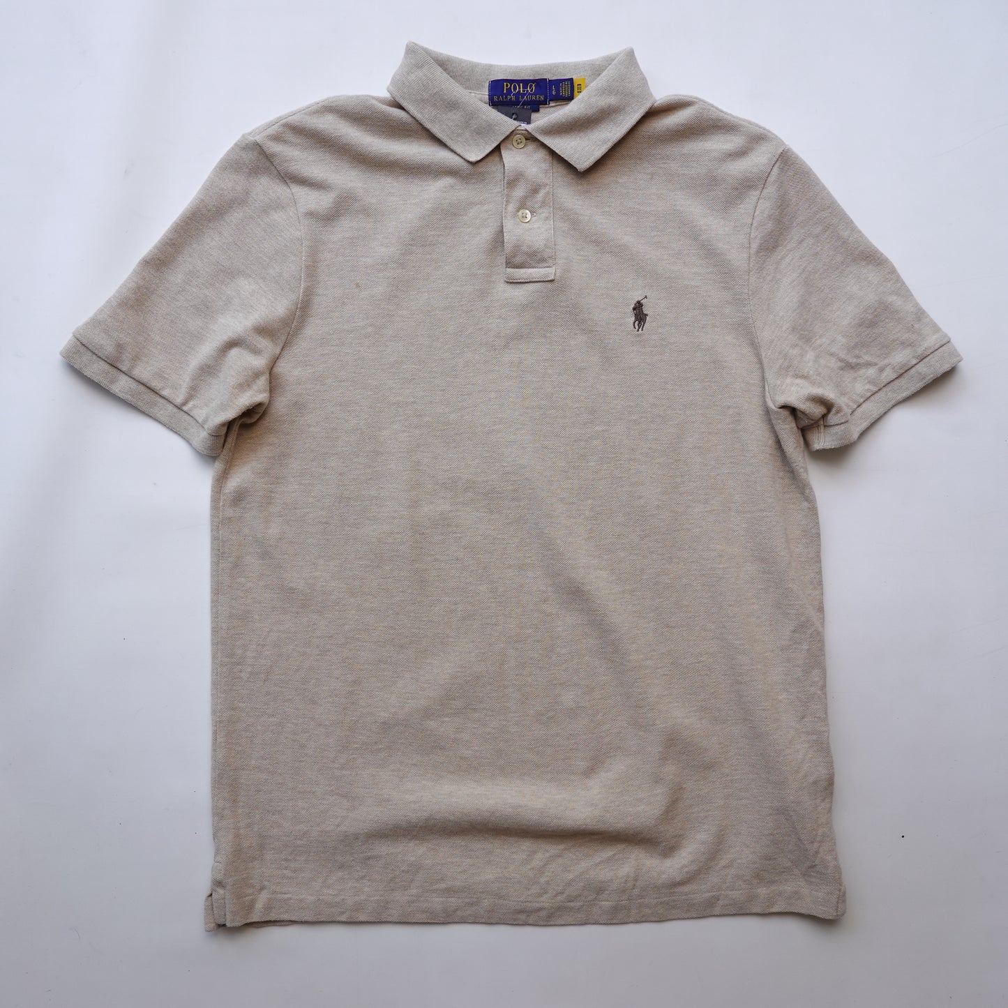 Polo RL Light Brown Shirt - Size L