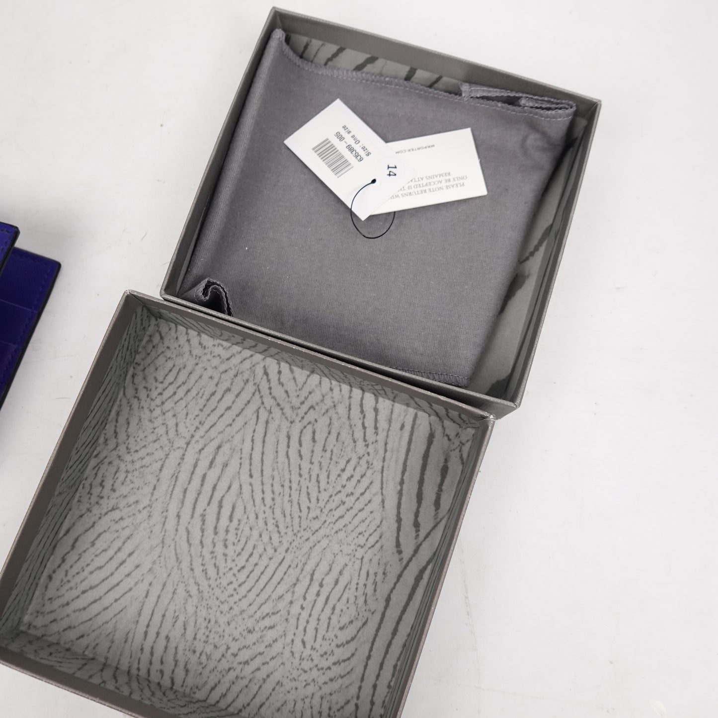 Alexander McQueen Rib Cage Bifold Cardholder