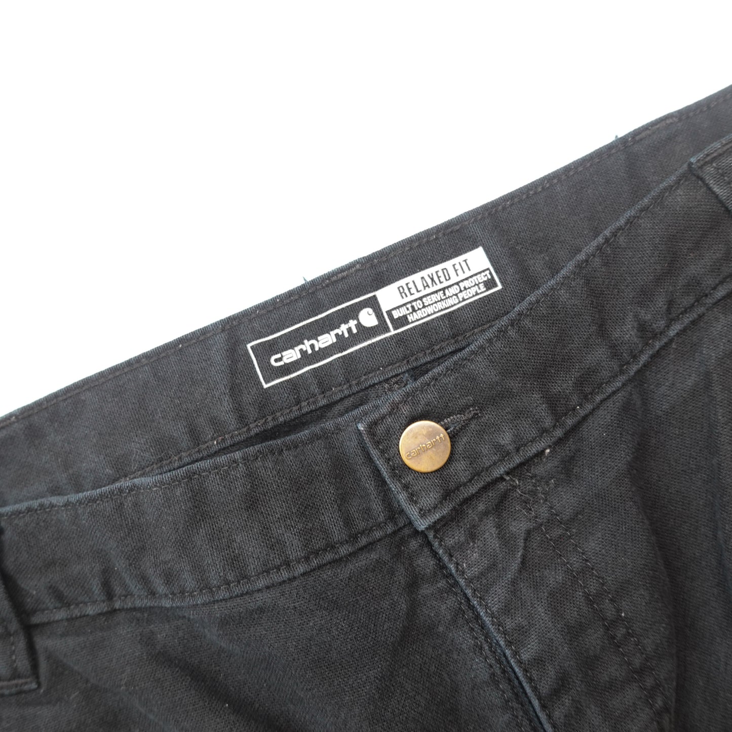 Carhartt Black Double Knees - Size 37