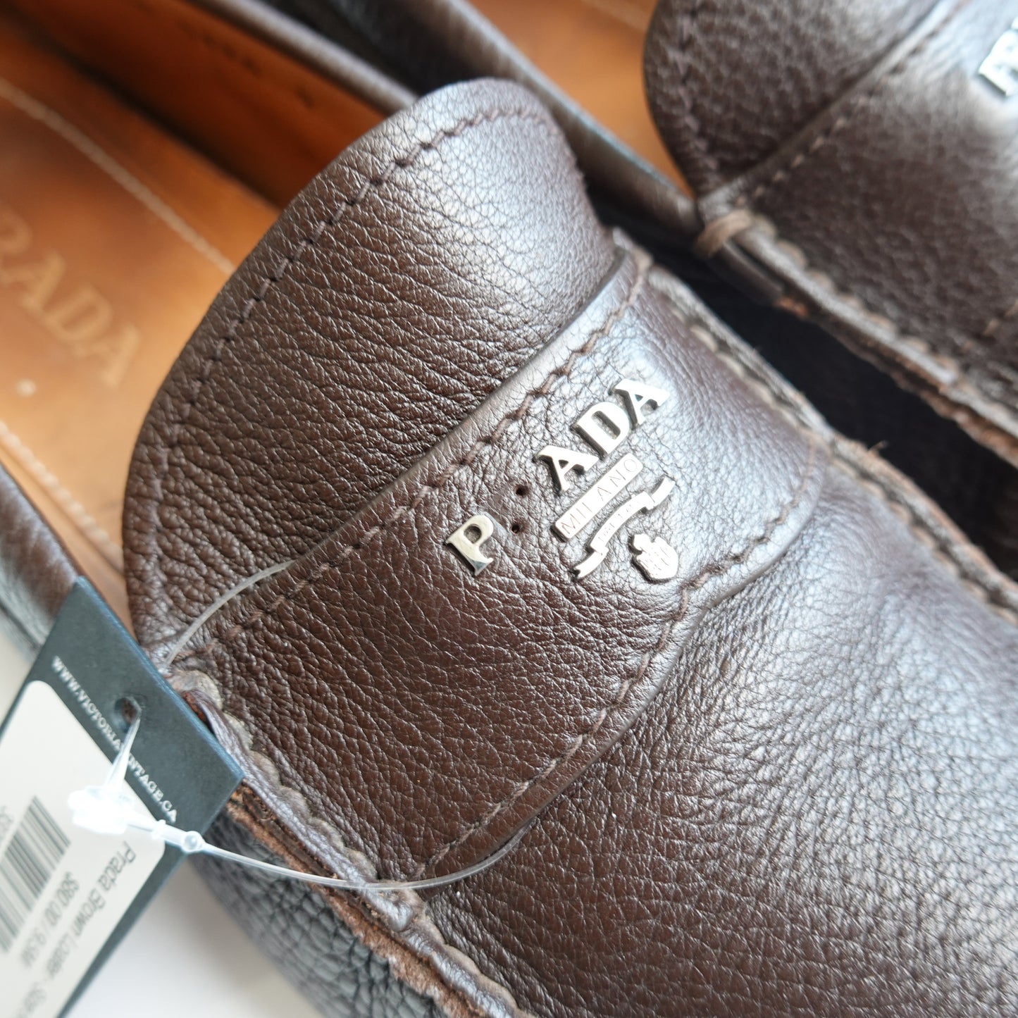Prada Brown Loafer - Size 9.5