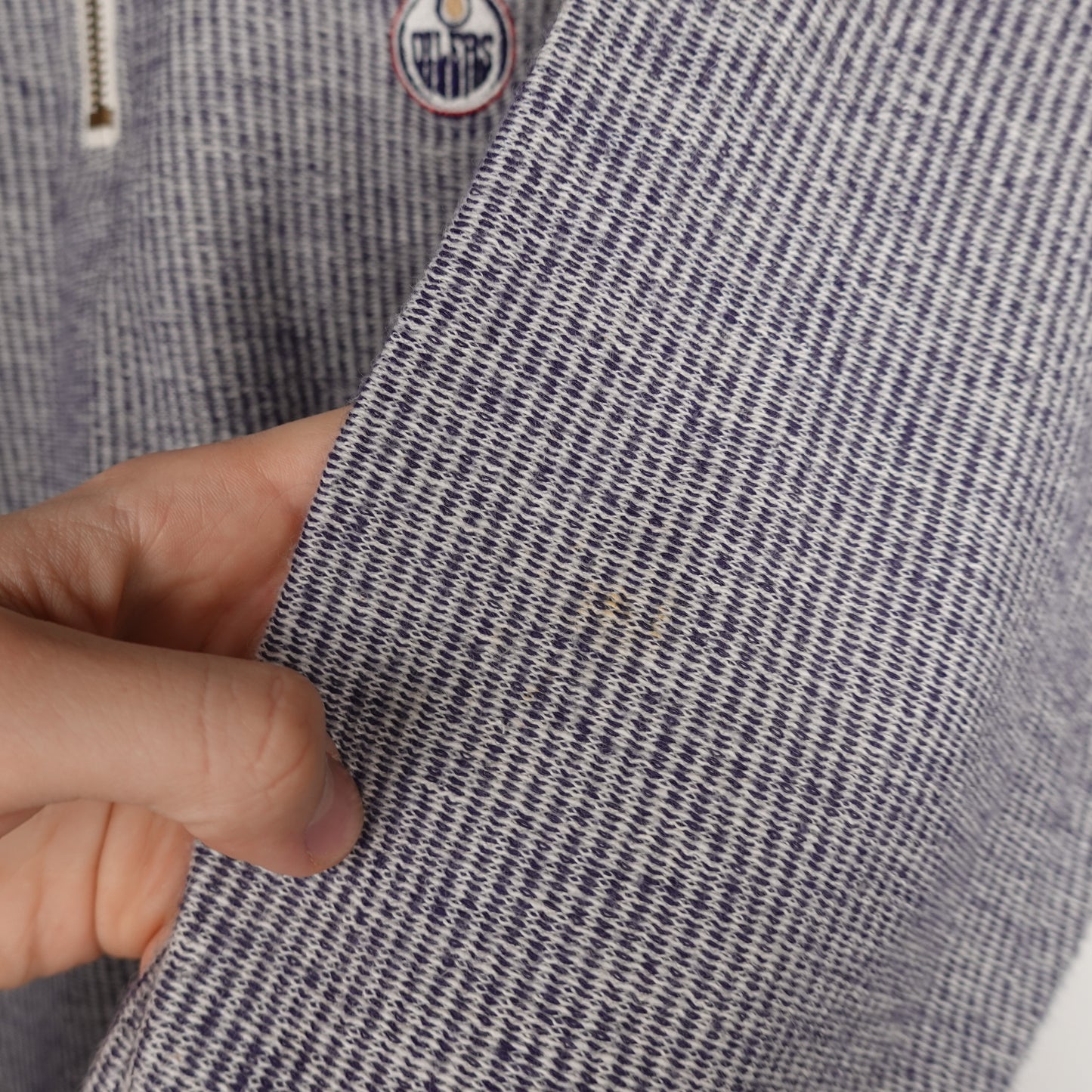 Vintage Edmonton Oilers 1/4 Zip - Size S