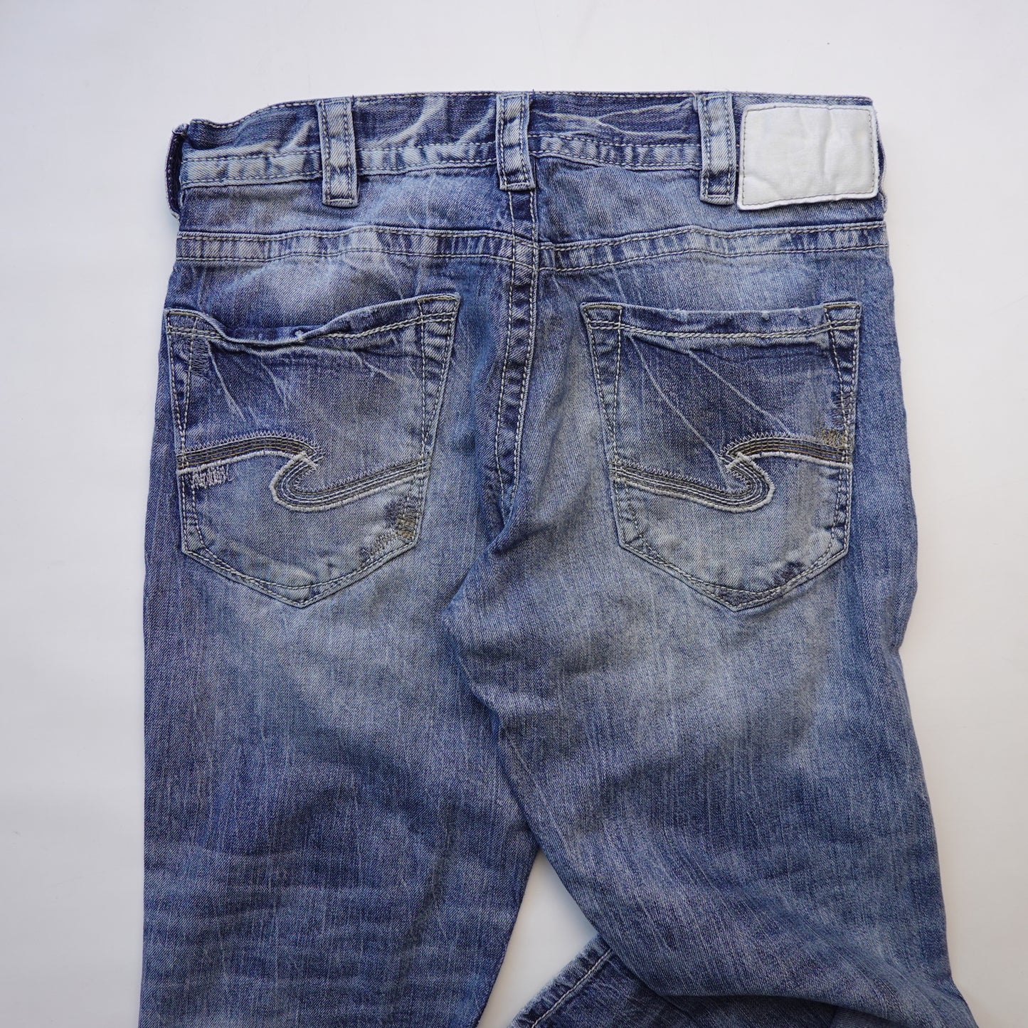 Y2K Silver Jeans Eddie Pant - Size 34