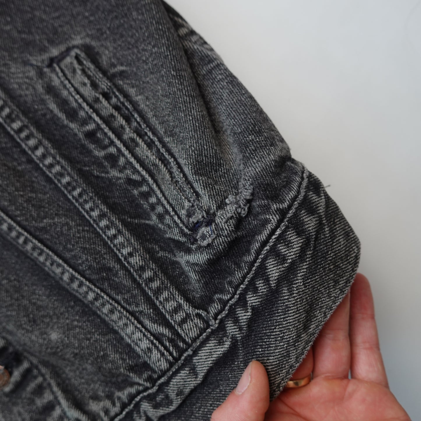Vintage Levi's Denim Jacket BLACK - Size L