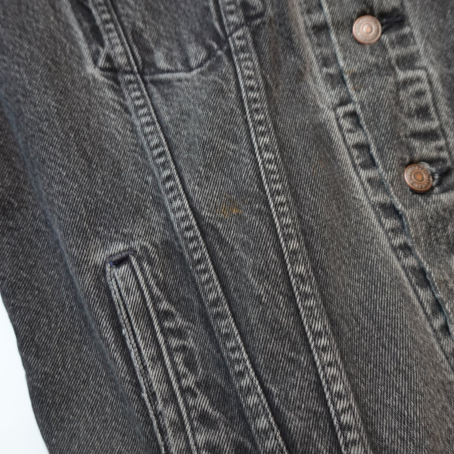Vintage Levi's Denim Jacket BLACK - Size L