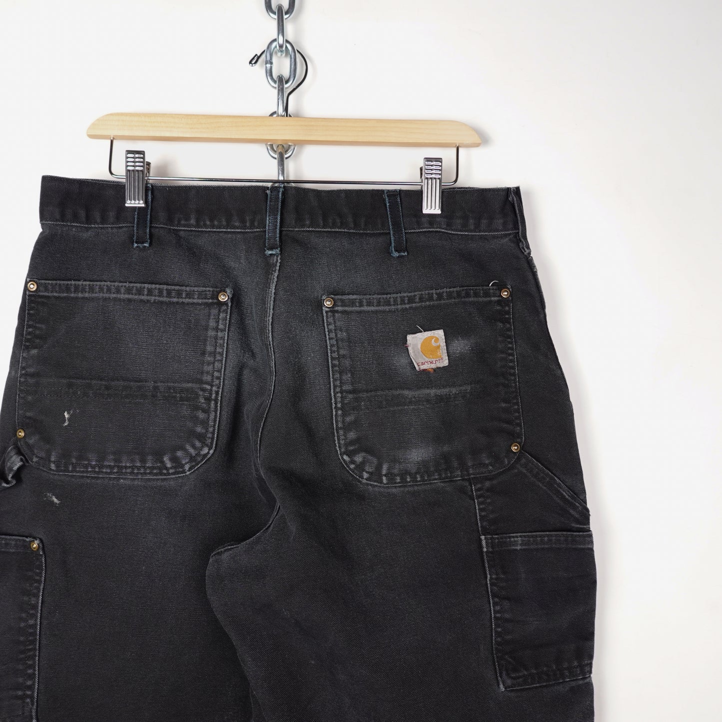 Carhartt Black Heavy Doubles - Size 32