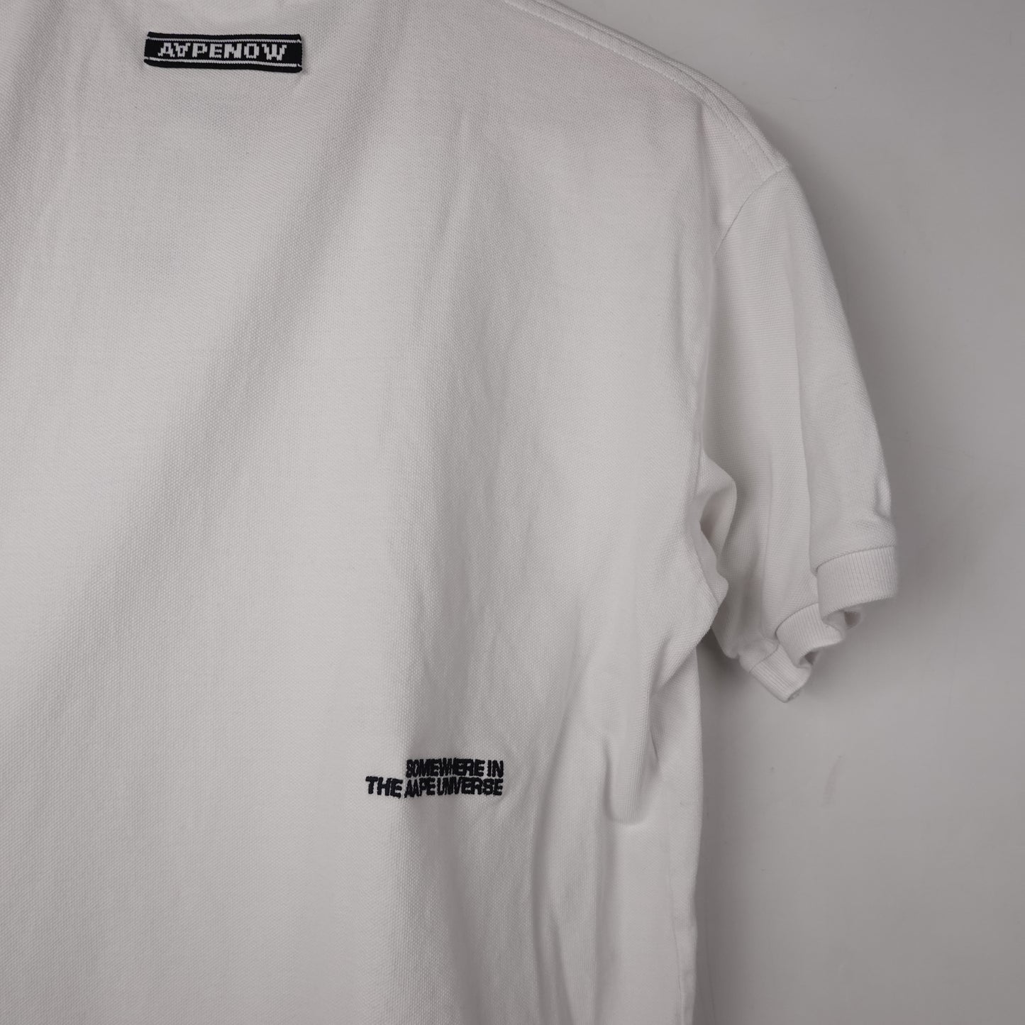 Aape White Polo Shirt - Size M