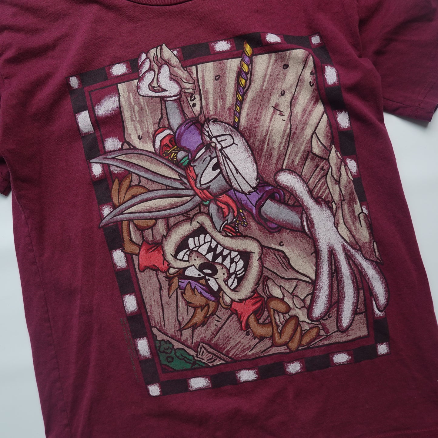 Vintage Looney Tunes Climbing Tee - Size S