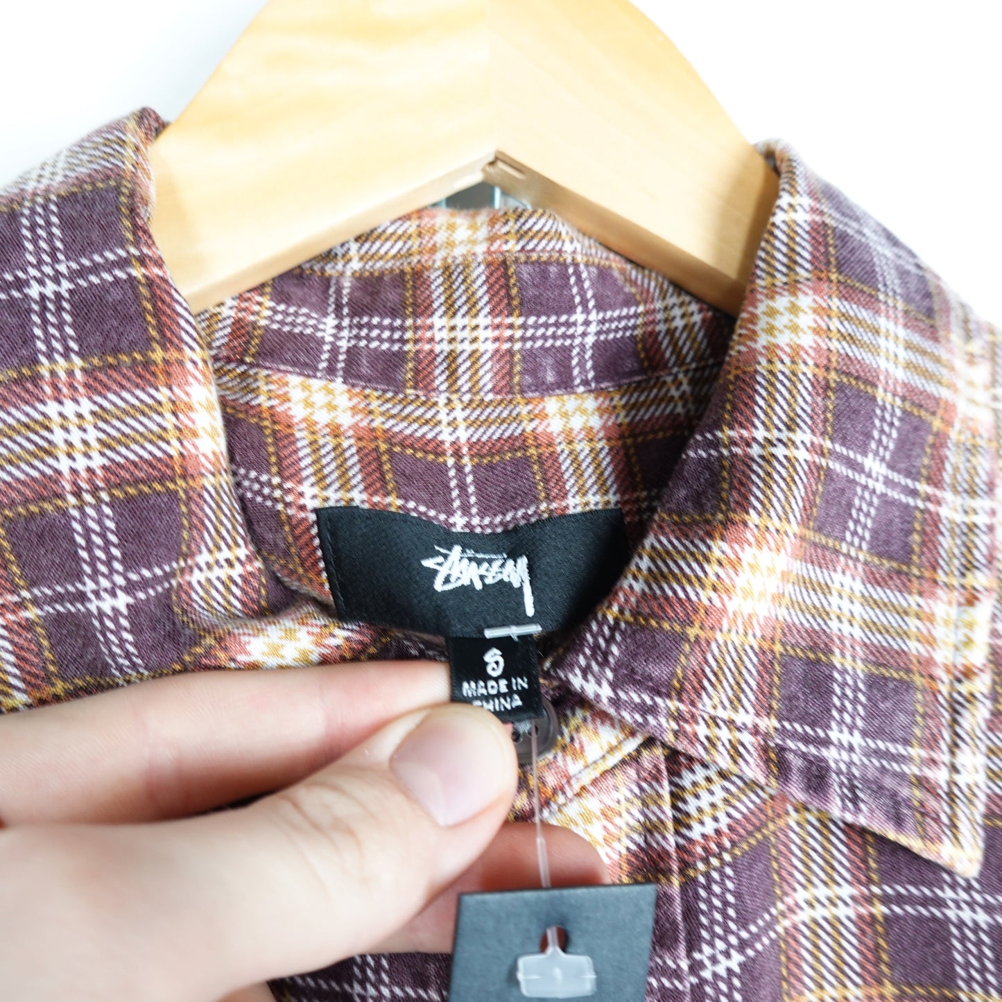 Stussy Button Up Flannel - Size S