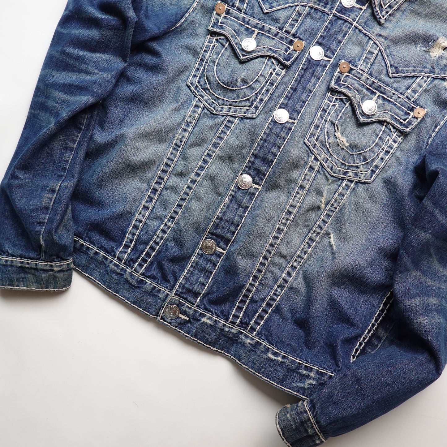 True Religion Denim Jacket - Size XL