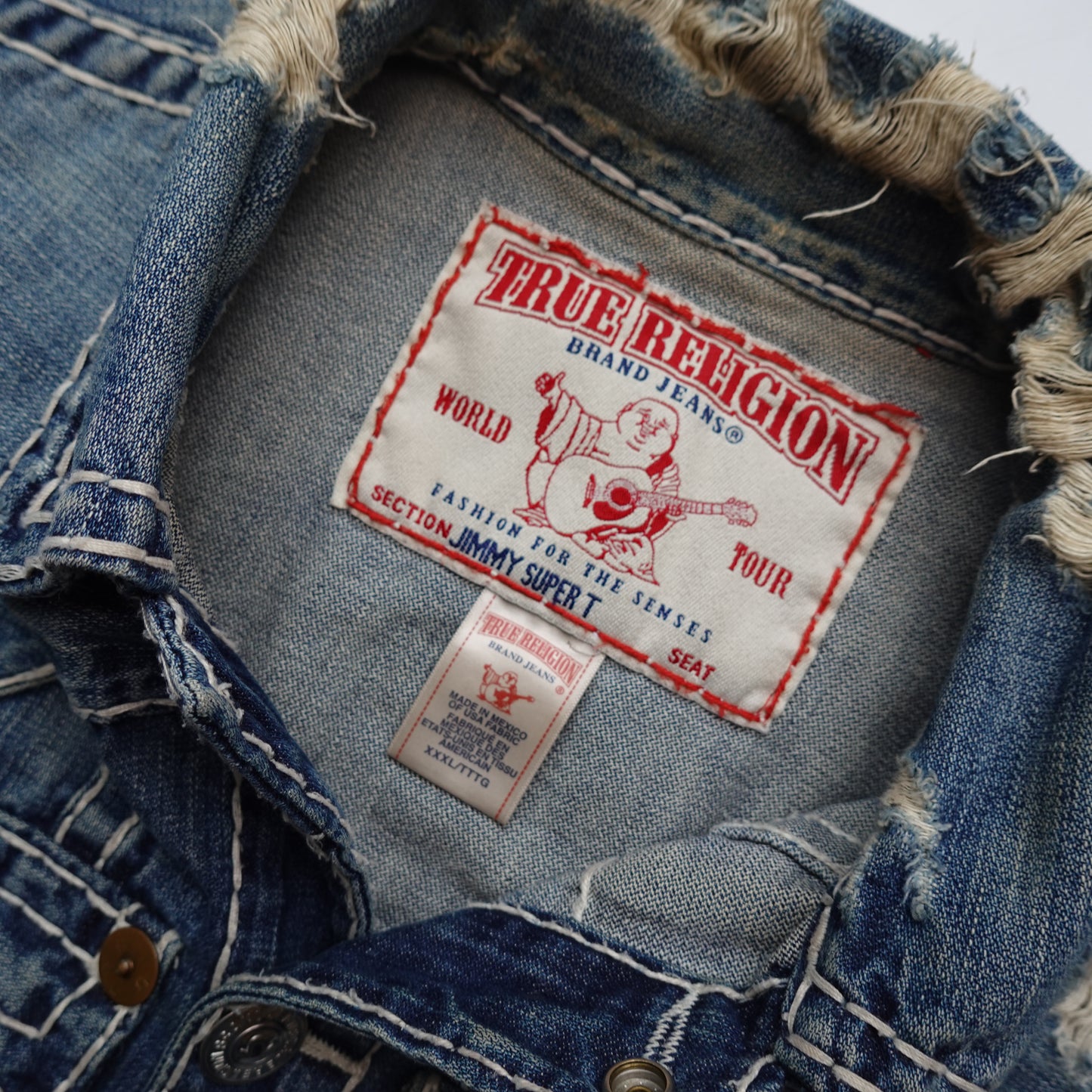 True Religion Denim Jacket - Size XL