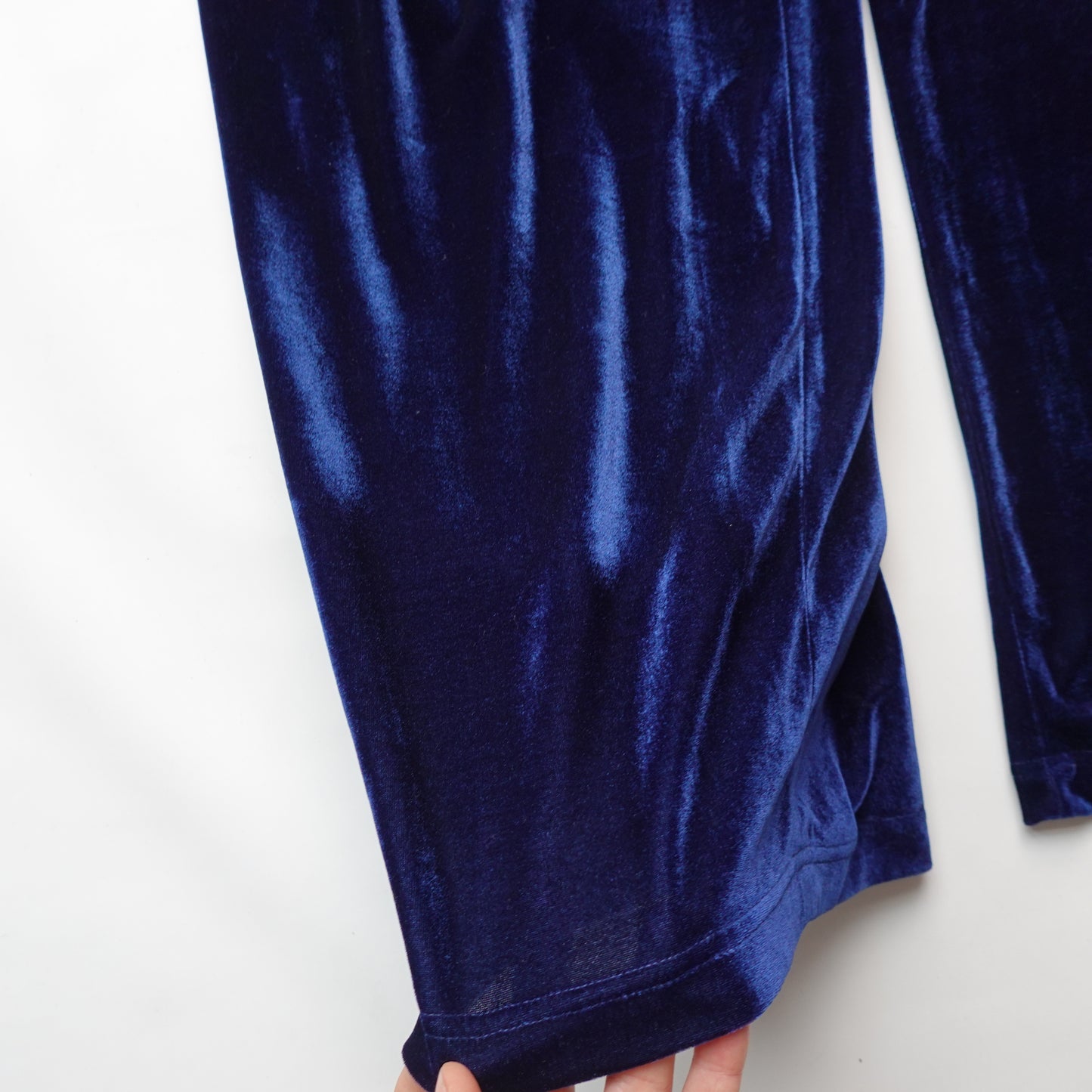 FW17 Balenciaga Velvet Runway Pant - Size L
