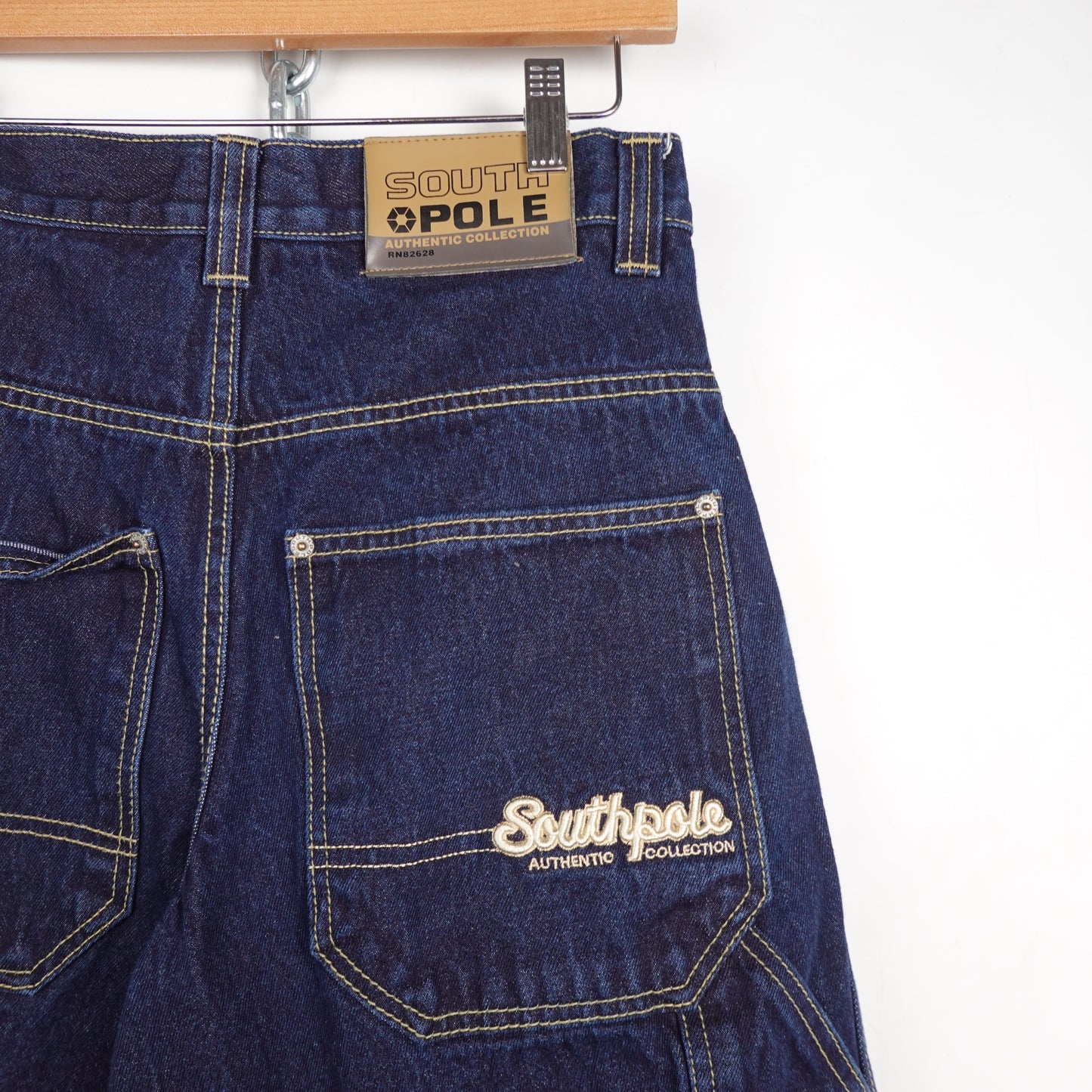 Y2K South Pole Baggy Denim Shorts - Size 29