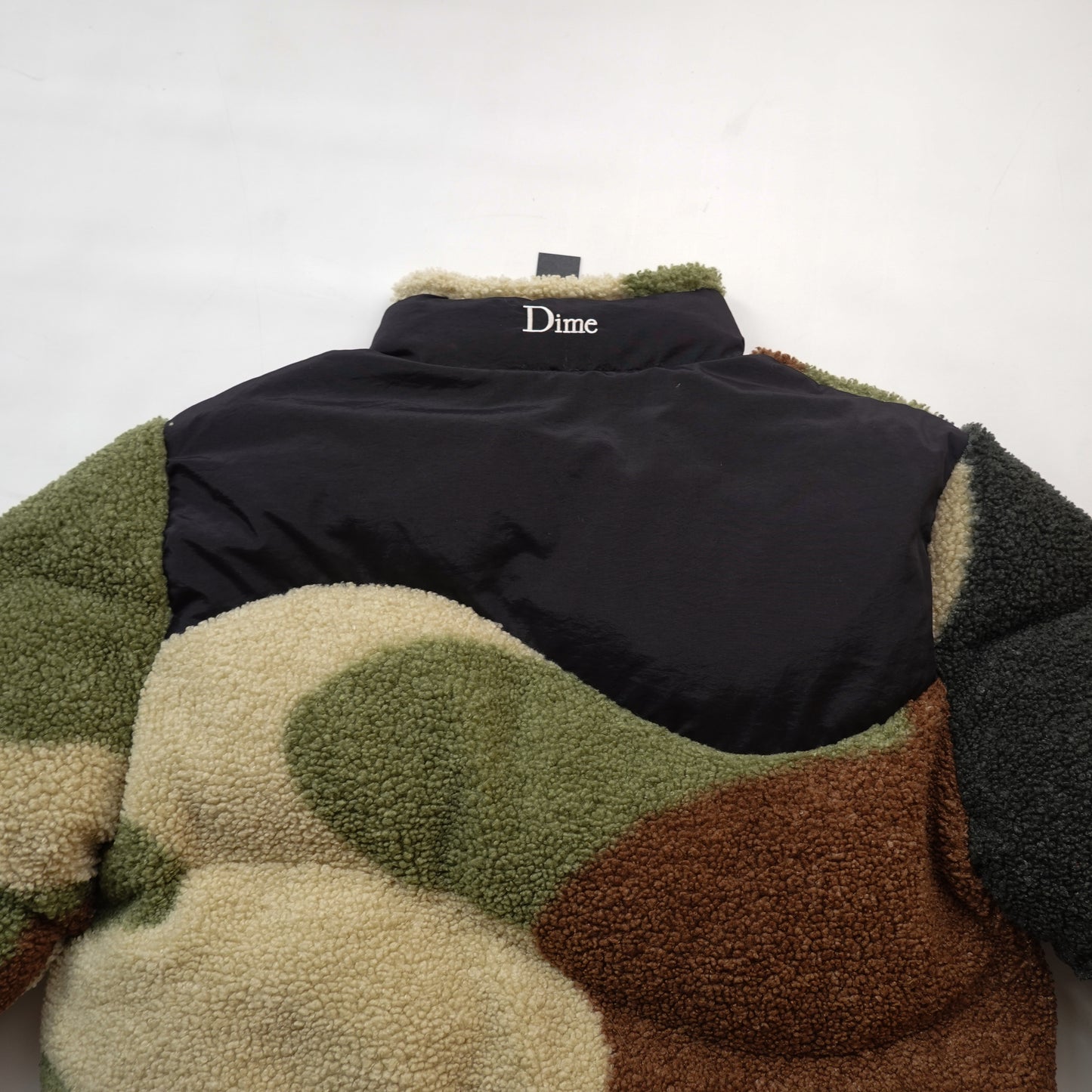 Dime Sherpa Puffer Jacket - Size XL