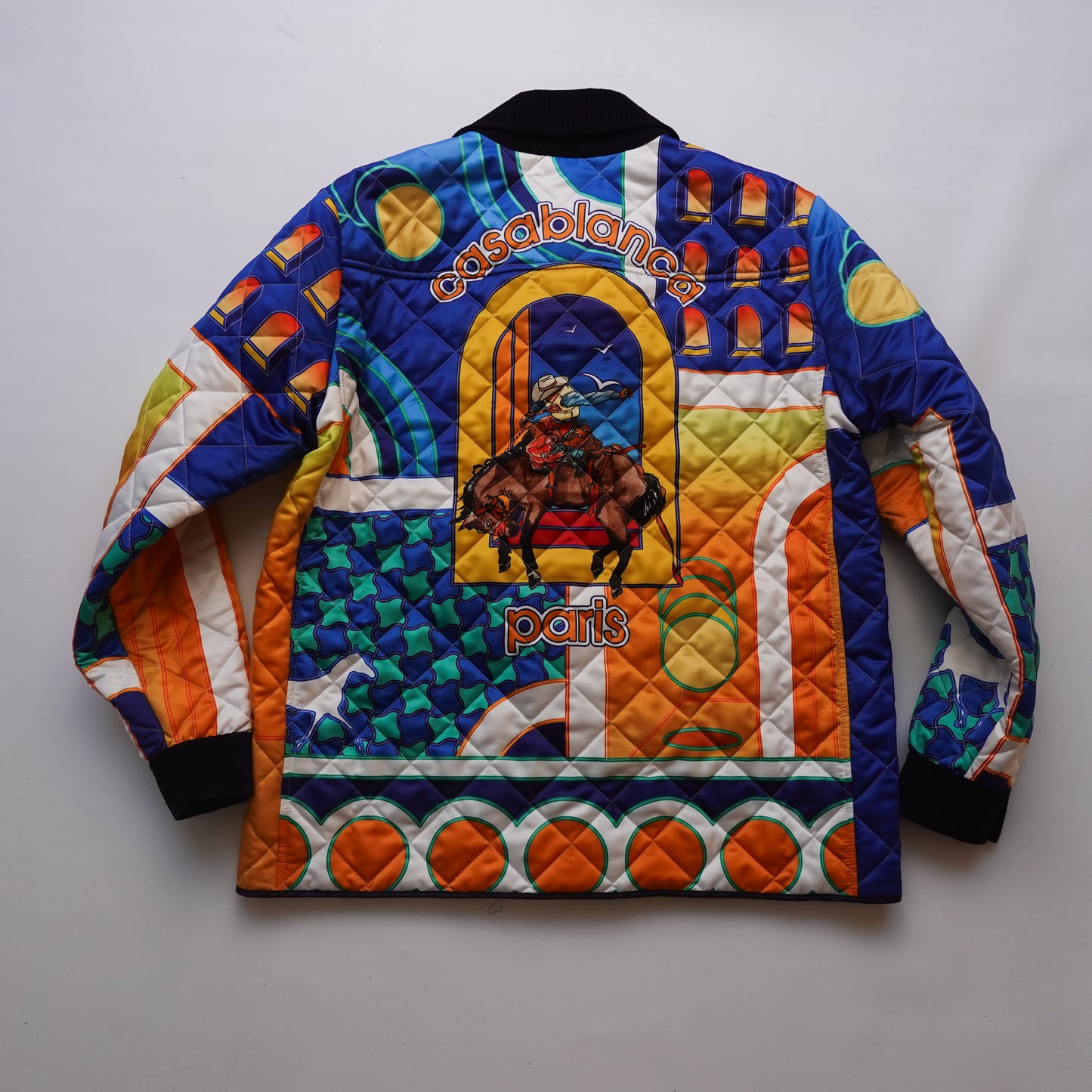 Casablanca Tennis Club Quilted Jacket - Size XL