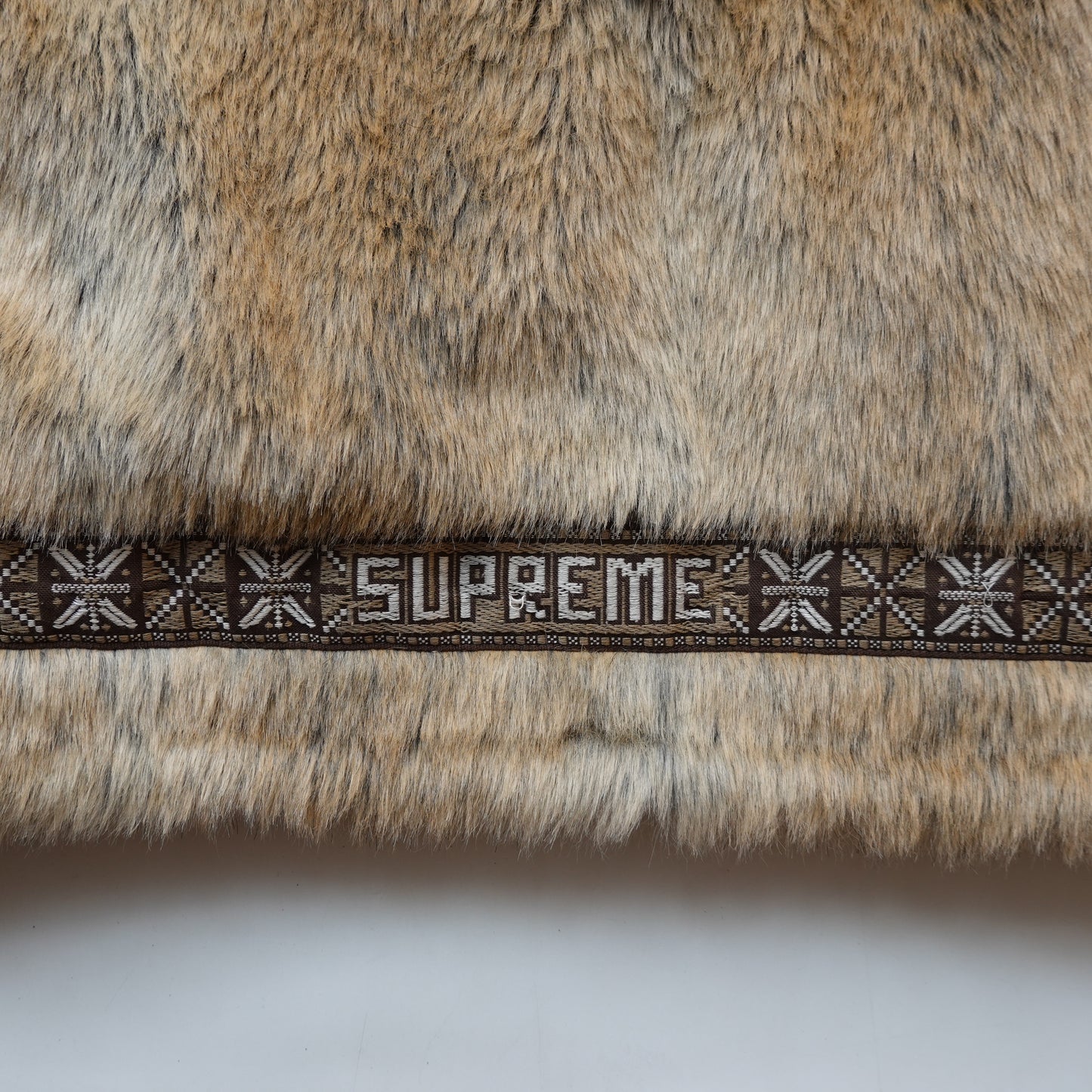 FW23 Supreme Faux Fur Parka - Size L