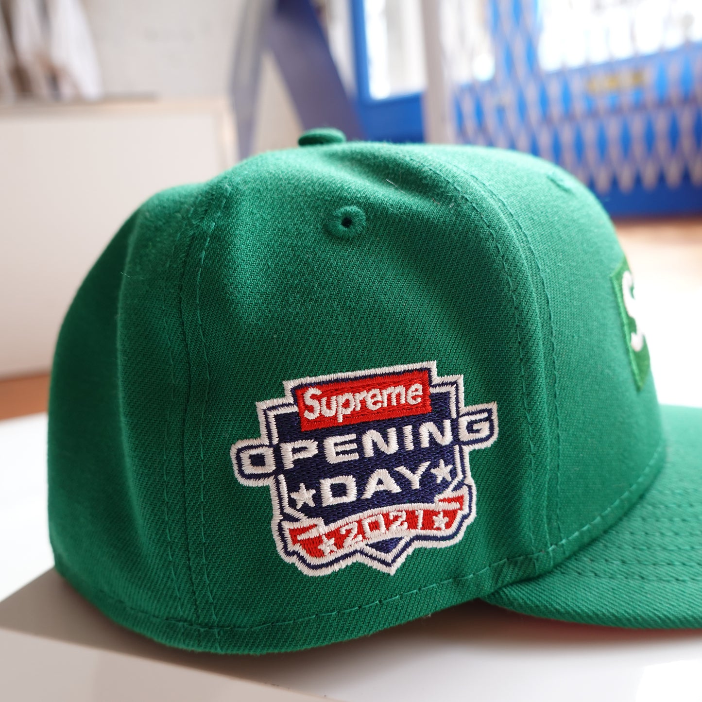2021 Supreme Opening Day Green Fitted - Size 7 1/8