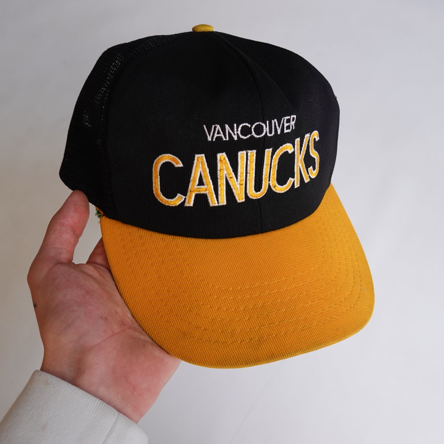 1980s Canucks Trucker Hat